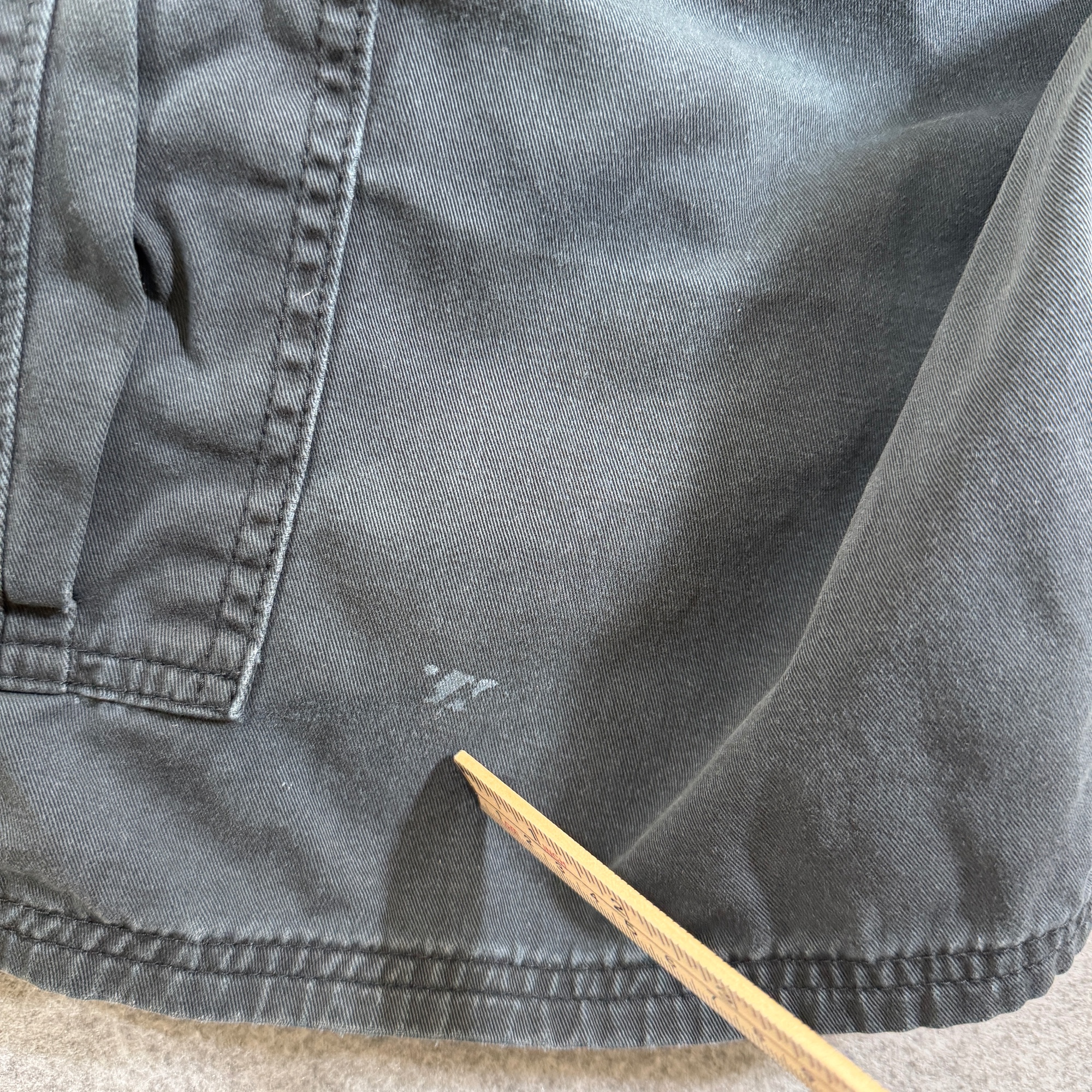 Wrangler Cargo Shorts Mens 38 Black Cotton Flap Pockets Belt Loops Relaxed Fit thumbnail 3