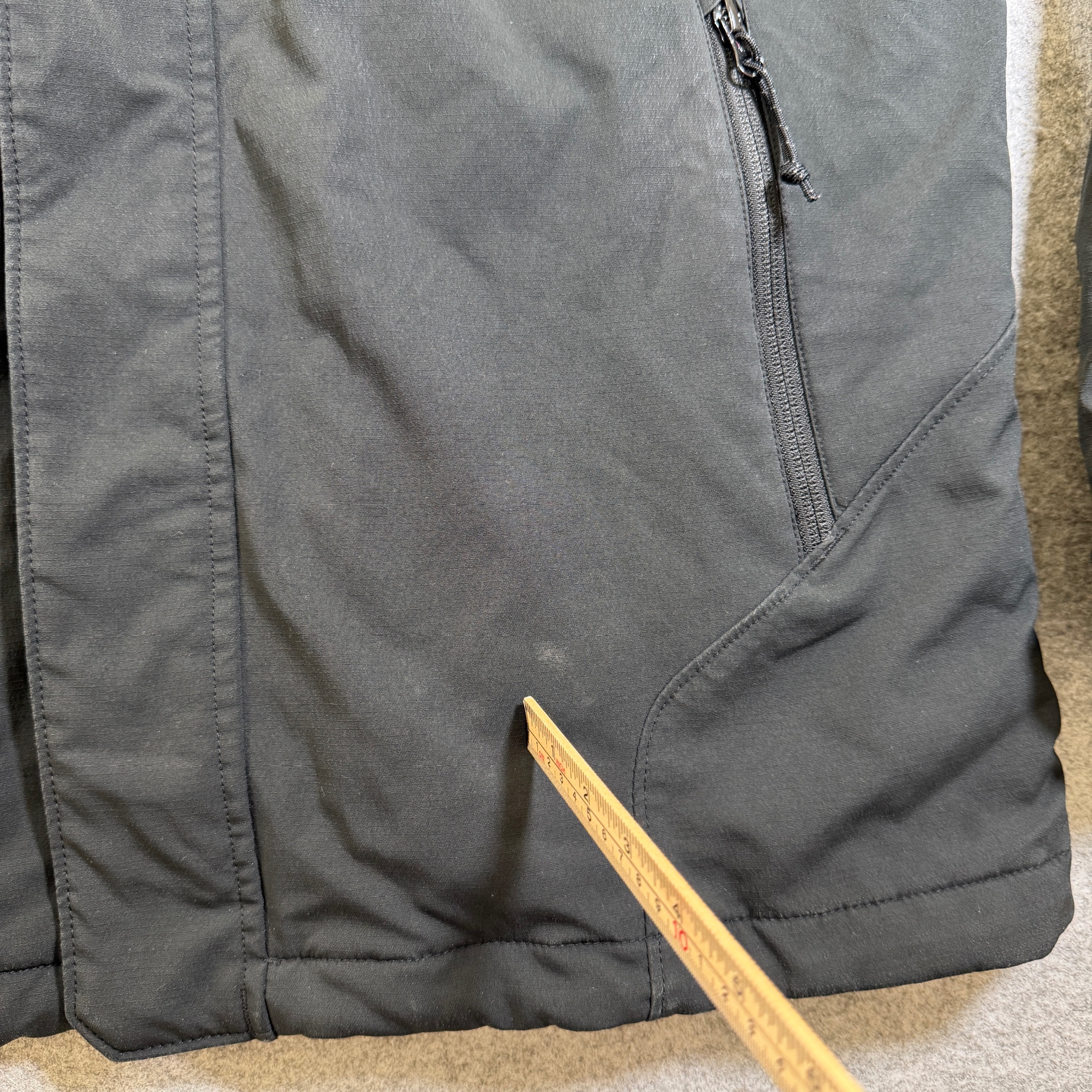 Columbia Field Gear Hooded Jacket Mens M Black Omni-Shield Full Zip Waterproof thumbnail 6