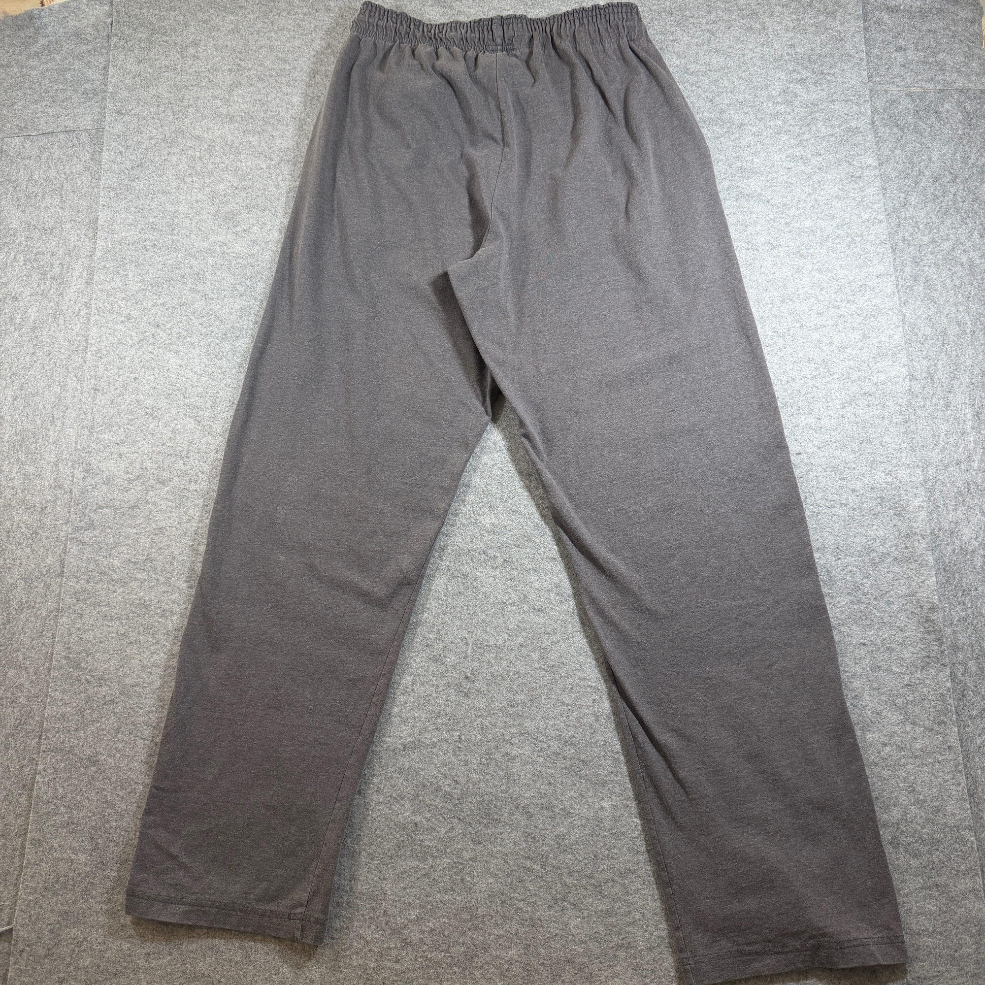 Champion Sweatpants Mens L Gray Elastic Waistband Side Pockets Embroidered Logo thumbnail 2