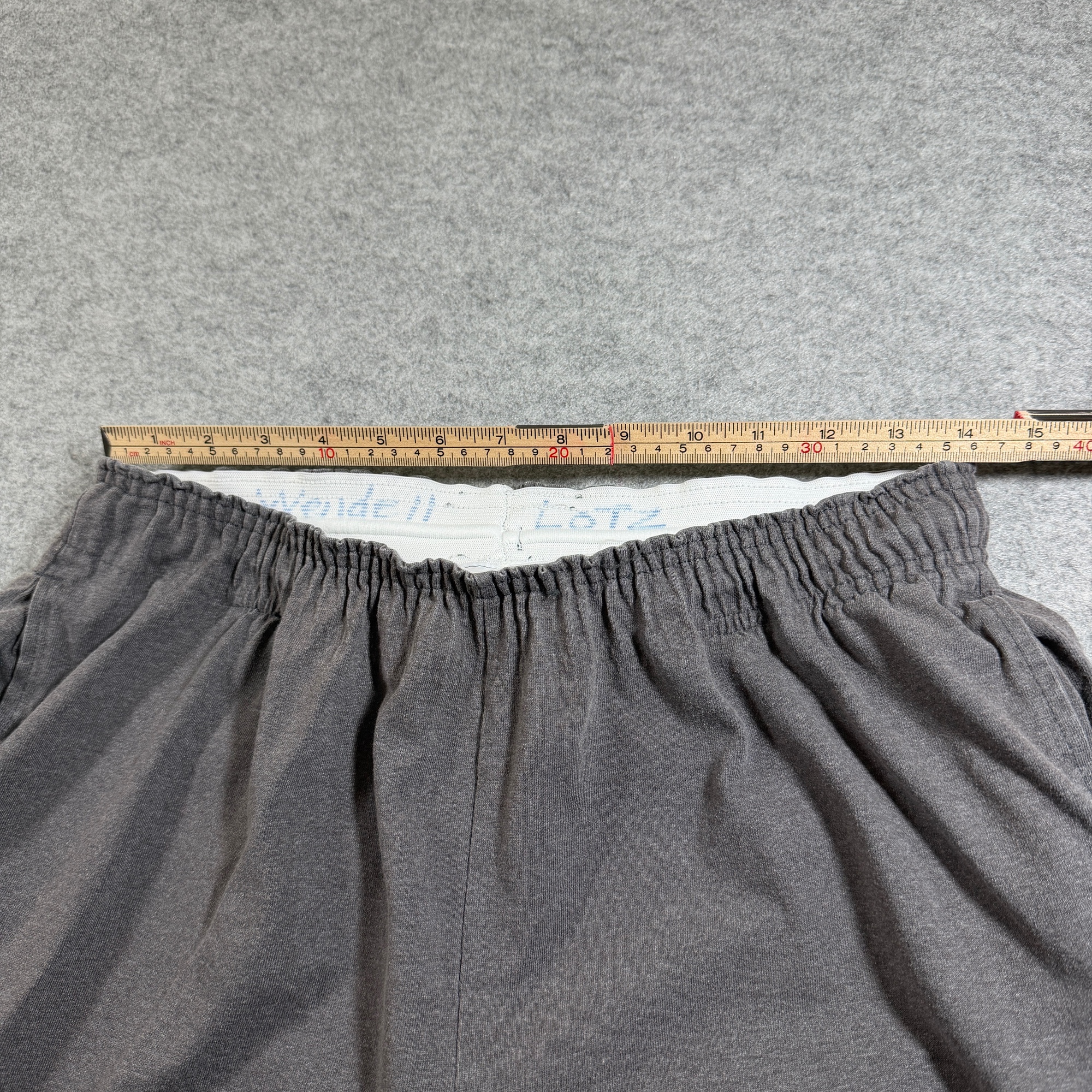 Champion Sweatpants Mens L Gray Elastic Waistband Side Pockets Embroidered Logo thumbnail 6