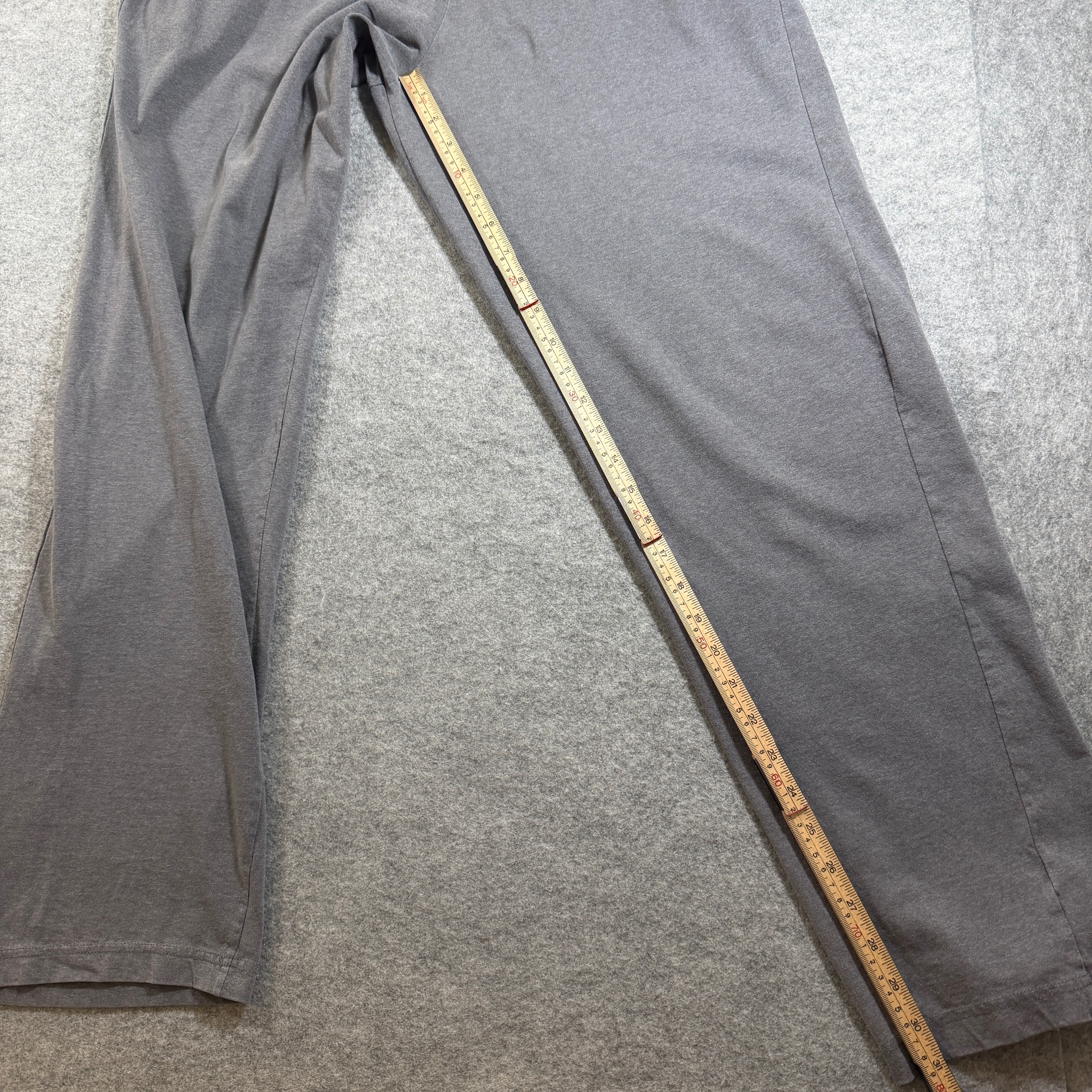 Champion Sweatpants Men L Gray Elastic Waistband Pockets Lounge Casual Loose Fit thumbnail 8