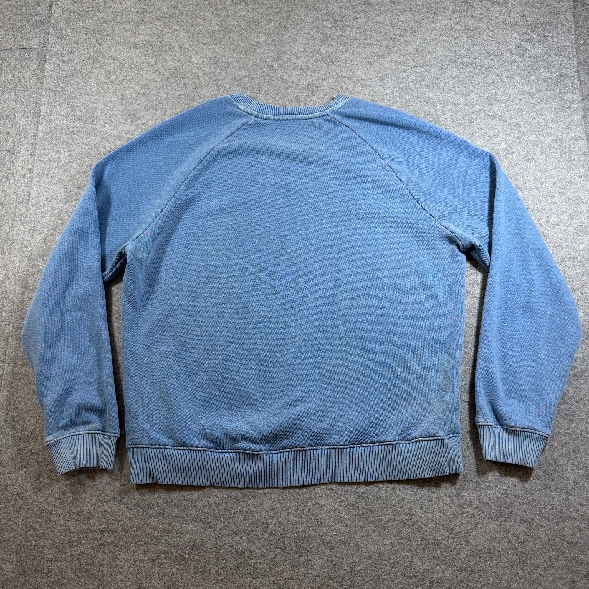 Lucky Brand Sweatshirt Womens L Light Blue Lake Tahoe Graphic Crewneck Cotton thumbnail 2