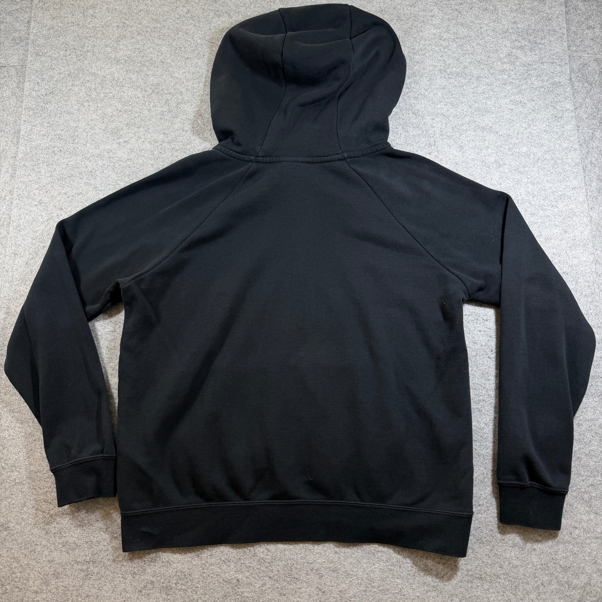 Nike Running Hoodie Mens M Black High Neck Pullover Performance Swoosh Running thumbnail 2