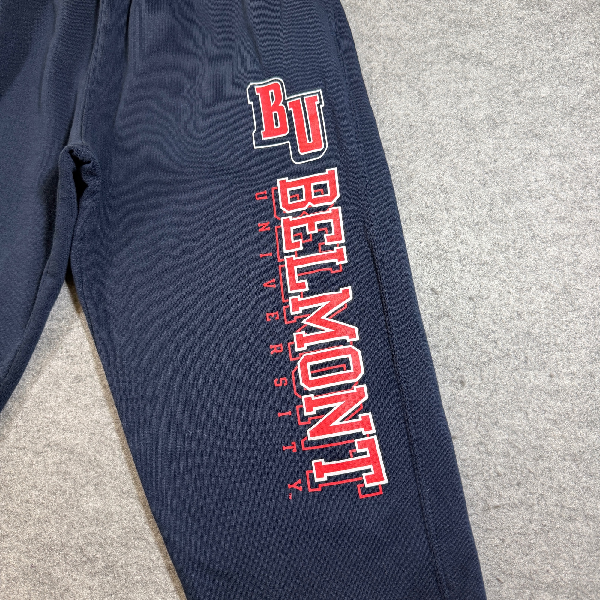 Champion Belmont Bruins Joggers Mens M Navy Heavyweight Cargo Pocket NCAA Cuffed thumbnail 9