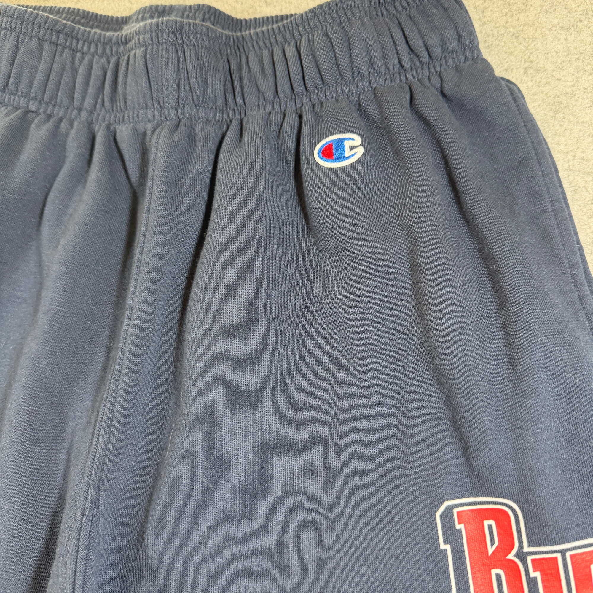 Champion Belmont Bruins Joggers Mens M Navy Heavyweight Cargo Pocket NCAA Cuffed thumbnail 10