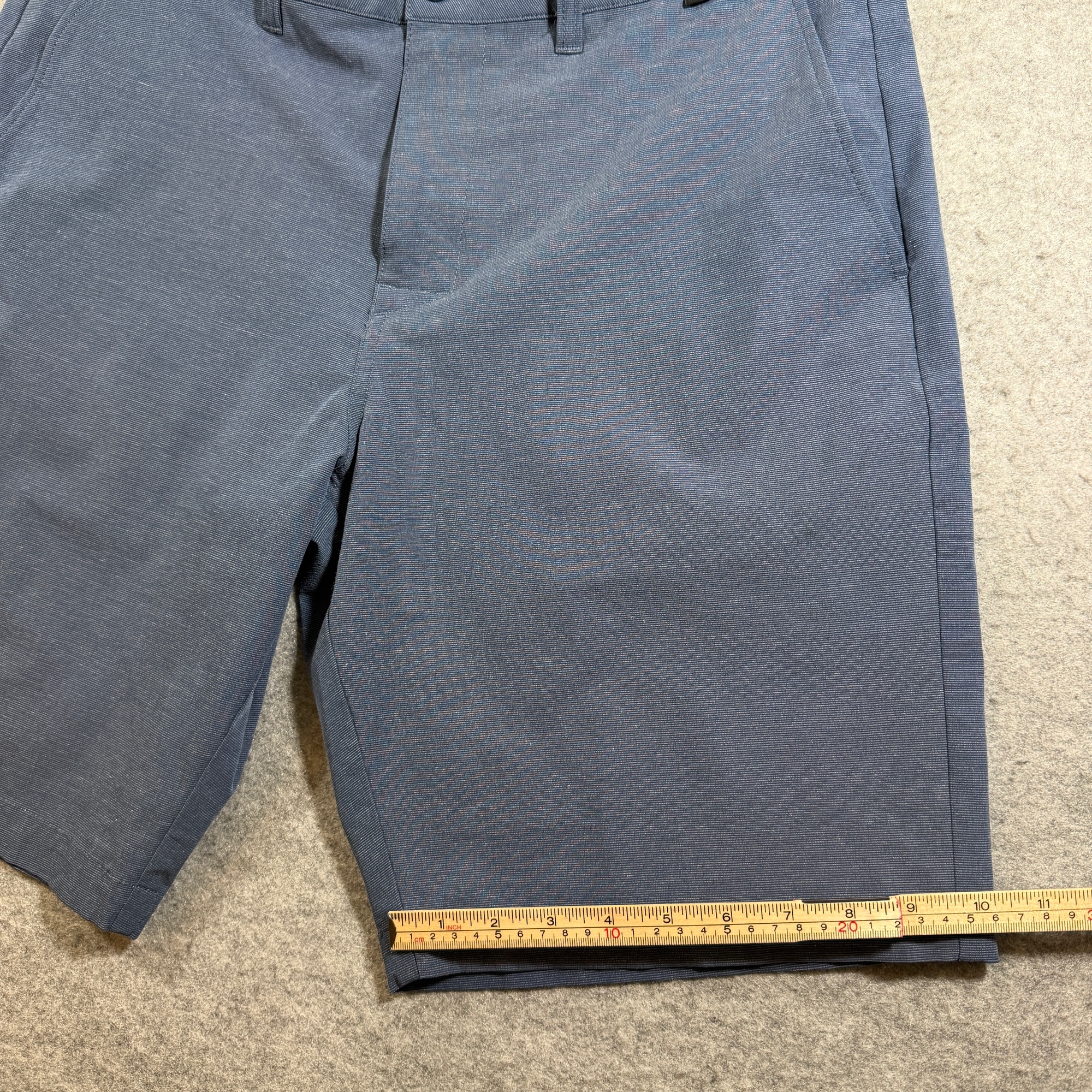 Travis Mathew Shorts Mens 33 Blue Heather Flat Front Golf Performance Stretch thumbnail 9