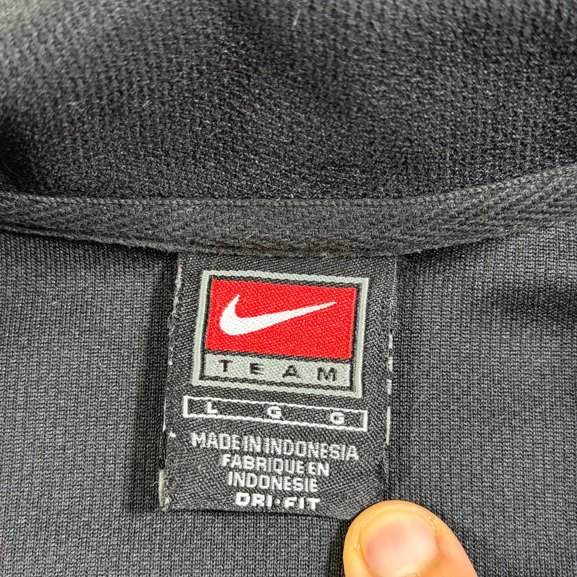 Vintage Nike Vanderbilt Commodores Polo Shirt Mens L Black Embroidered Swoosh thumbnail 5
