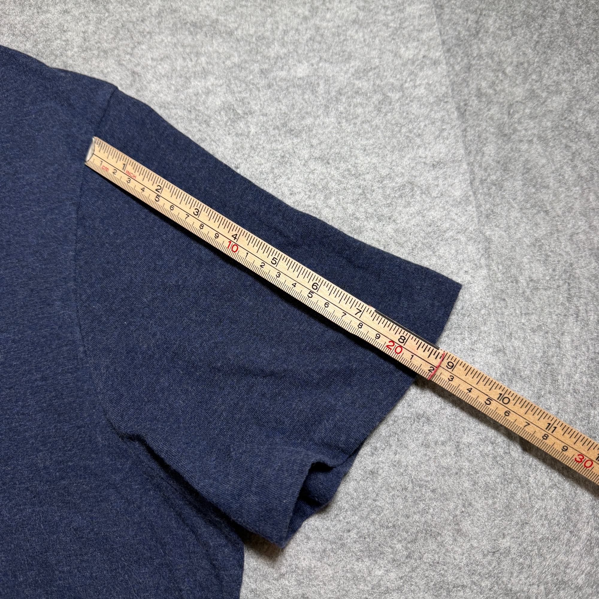 Polo Ralph Lauren T Shirt Mens XL Navy Heather Embroidered Pony Logo Crew Neck thumbnail 8