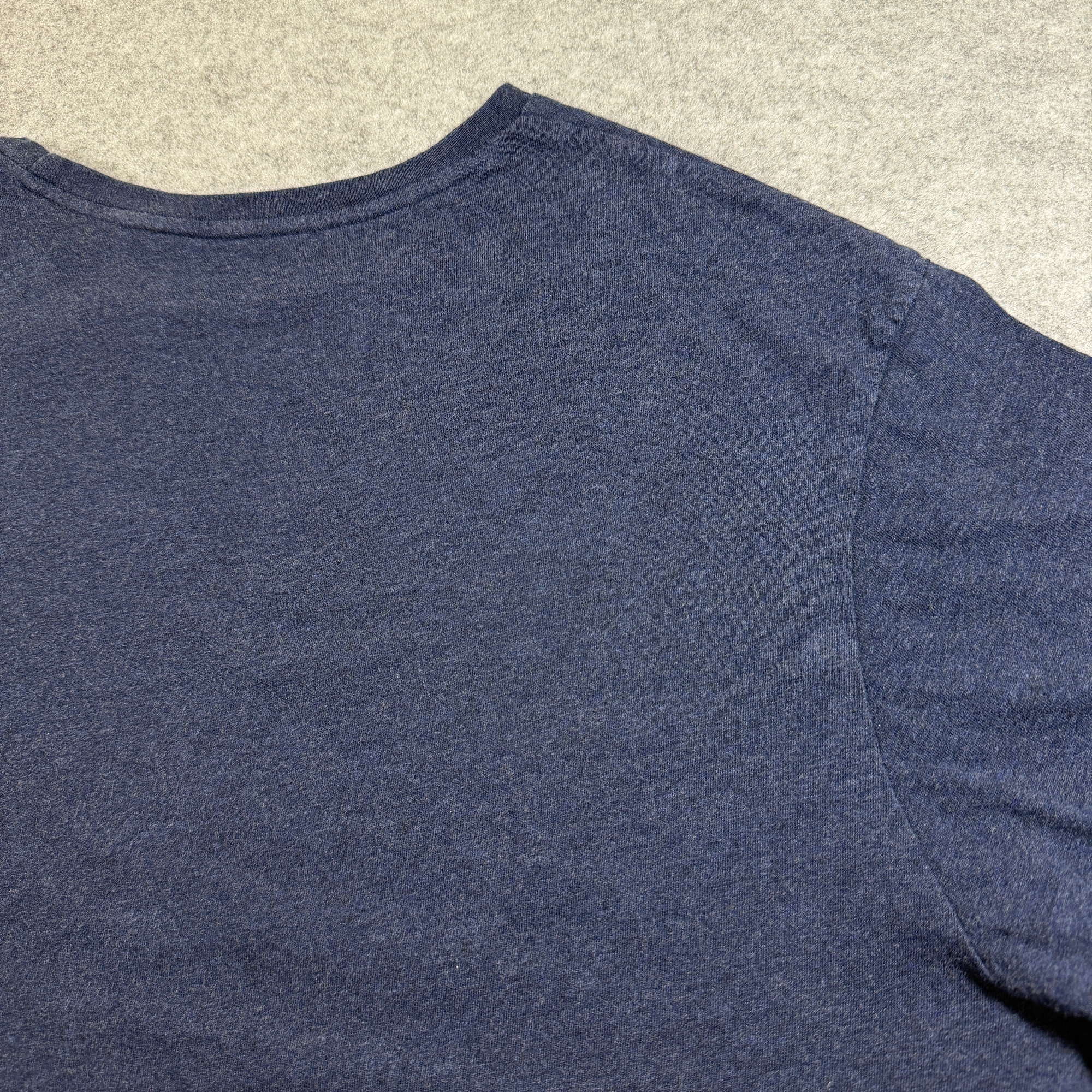 Polo Ralph Lauren T Shirt Mens XL Navy Heather Embroidered Pony Logo Crew Neck thumbnail 9
