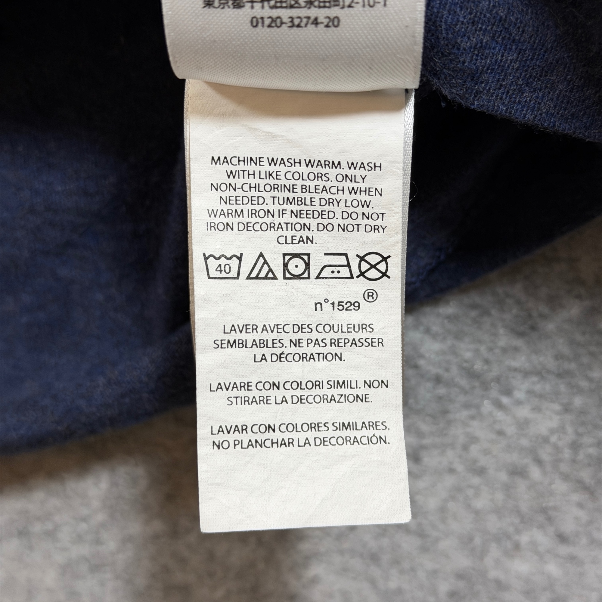 Polo Ralph Lauren T Shirt Mens XL Navy Heather Embroidered Pony Logo Crew Neck thumbnail 12