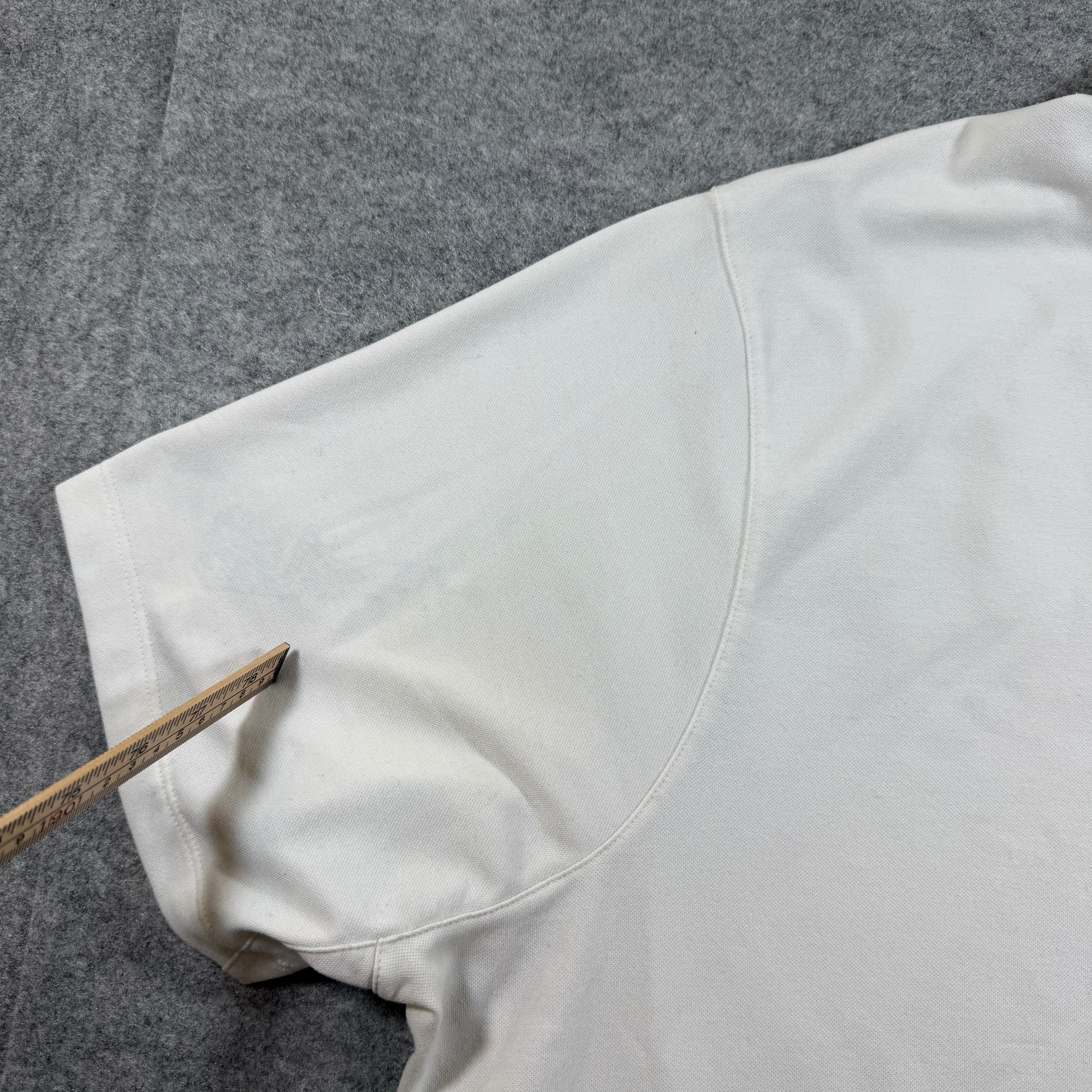 Nike Golf Polo Shirt Mens XXL White Wool Blend Snap Henley Modern Fit Swoosh thumbnail 6