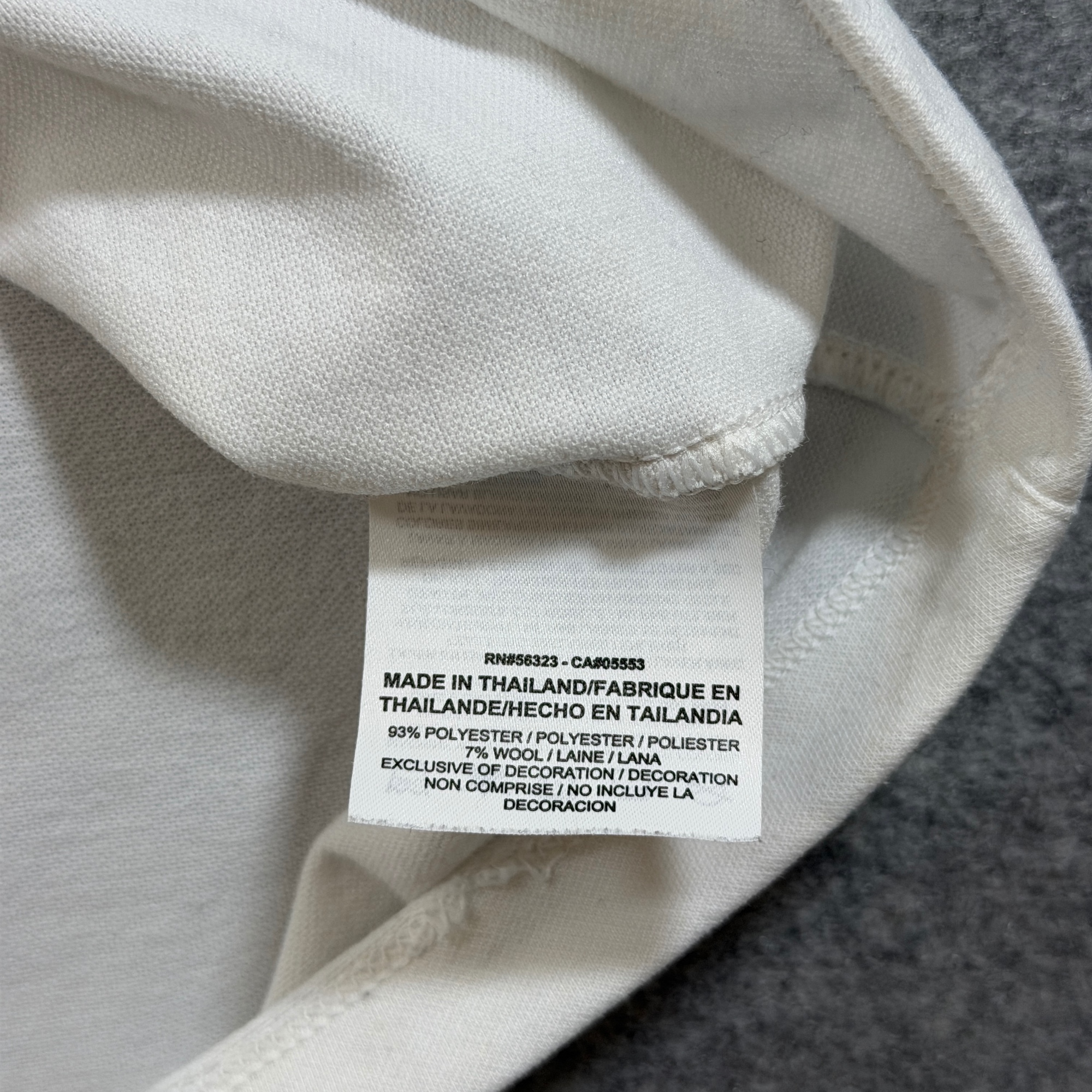 Nike Golf Polo Shirt Mens XXL White Wool Blend Snap Henley Modern Fit Swoosh thumbnail 10