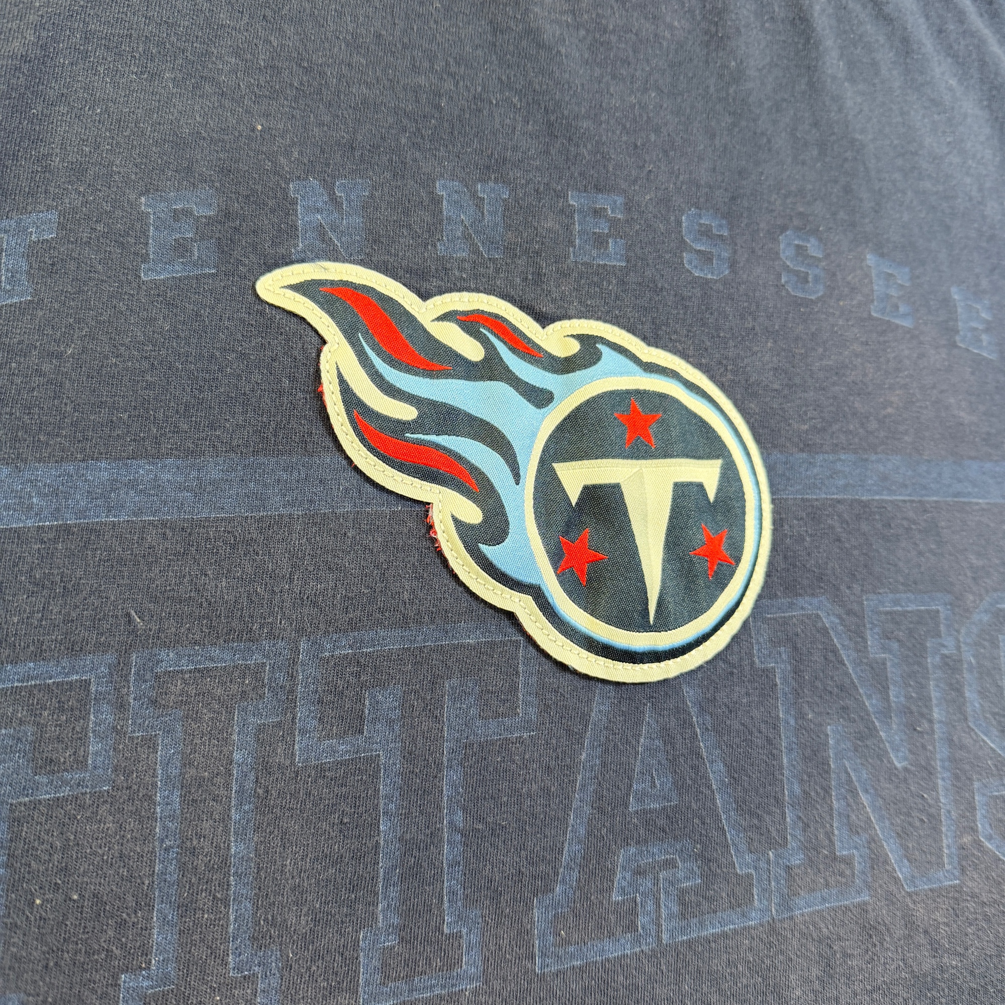 Majestic Tennessee Titans T Shirt Mens XL Navy Blue Graphic NFL Cotton Tee Sport thumbnail 11
