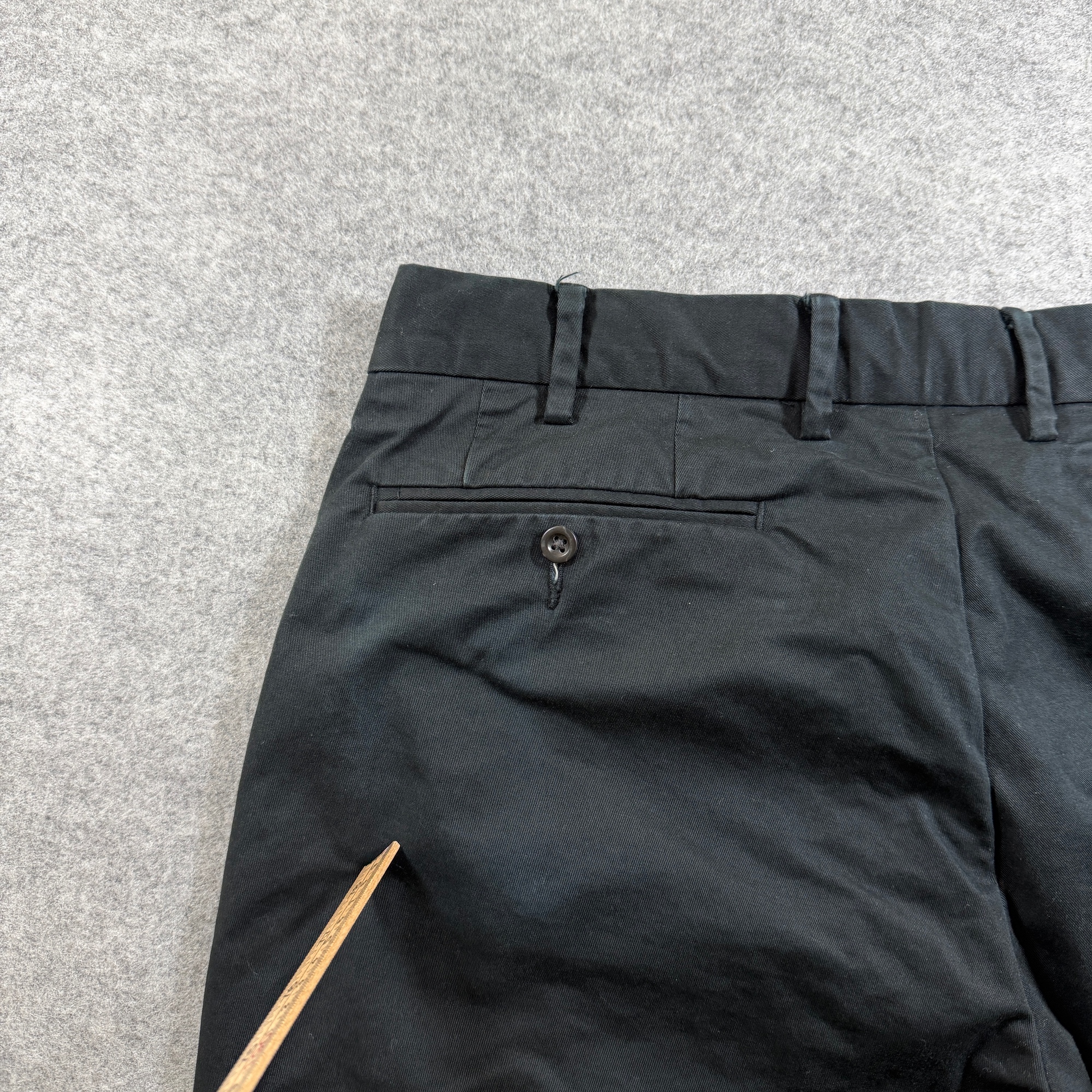 Polo Ralph Lauren Chino Pants Mens 34x34 Black Stretch Cotton Classic Fit thumbnail 4