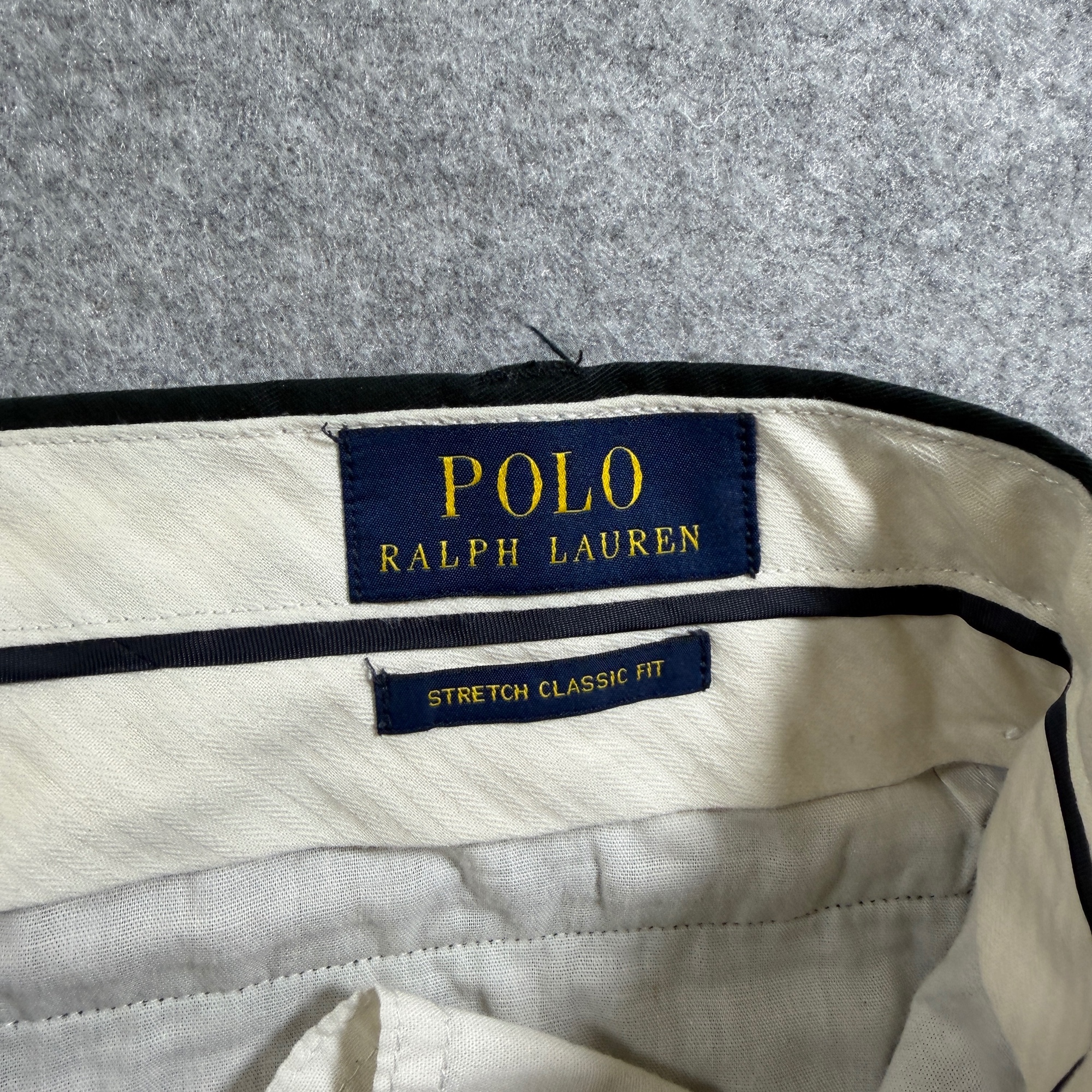 Polo Ralph Lauren Chino Pants Mens 34x34 Black Stretch Cotton Classic Fit thumbnail 6