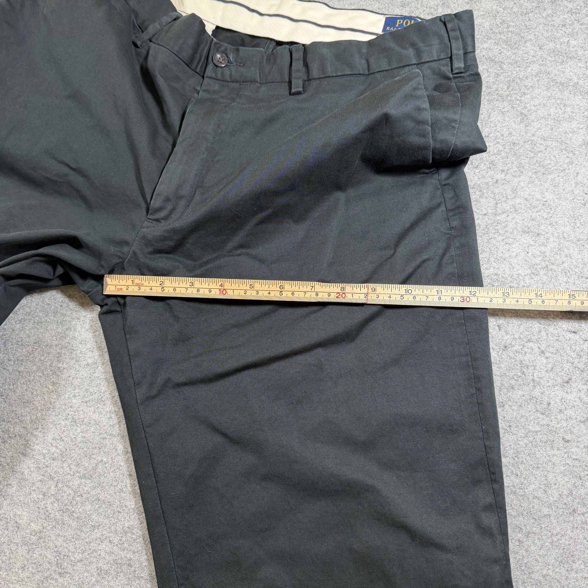 Polo Ralph Lauren Chino Pants Mens 34x34 Black Stretch Cotton Classic Fit thumbnail 9