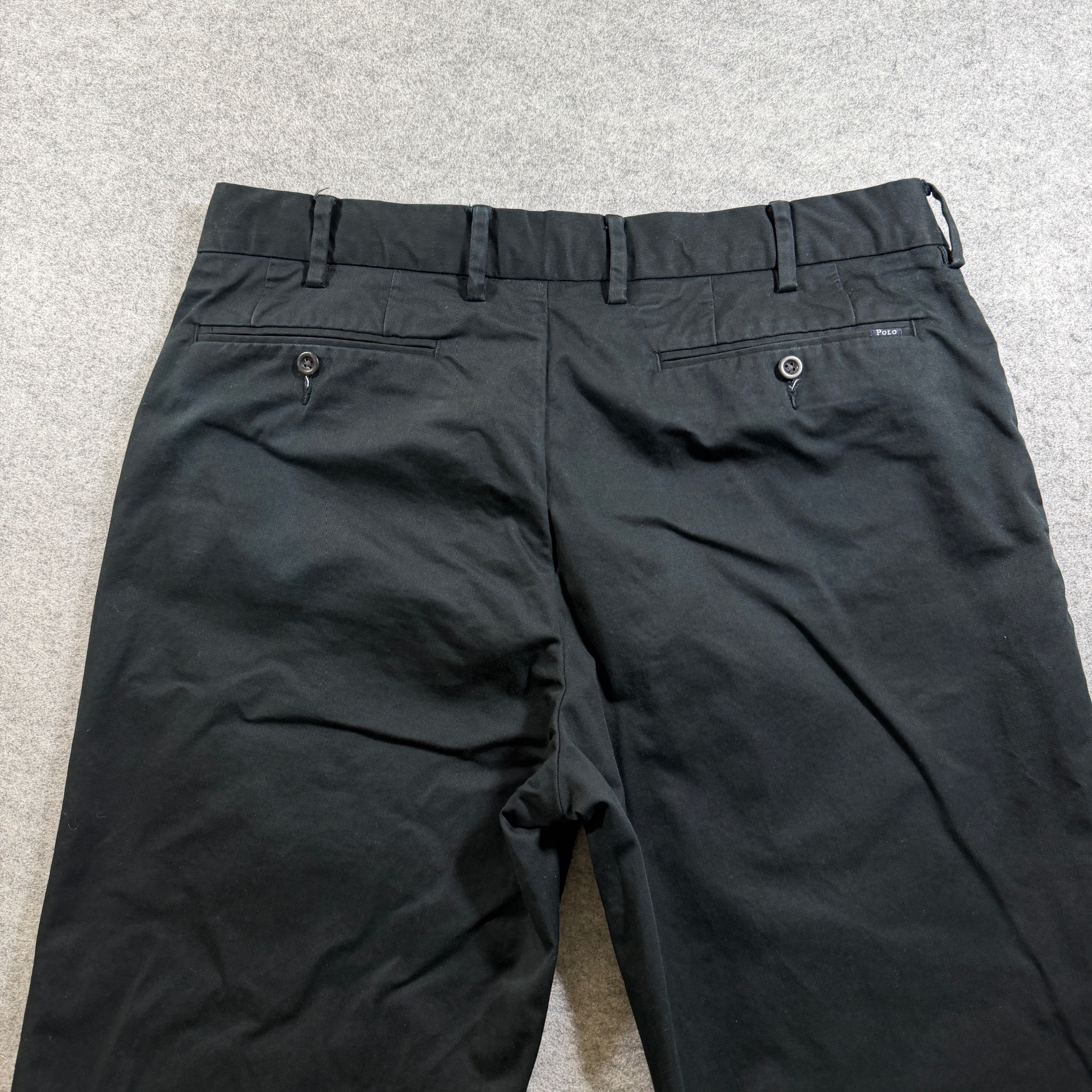 Polo Ralph Lauren Chino Pants Mens 34x34 Black Stretch Cotton Classic Fit thumbnail 12