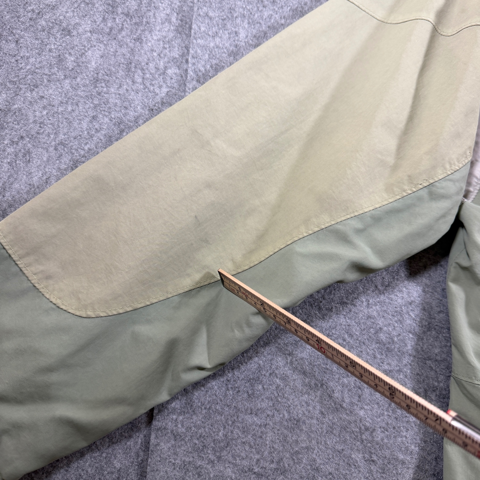 Vintage Columbia Interchange Rain Jacket Womens M Sage Green Waterproof Shell thumbnail 17