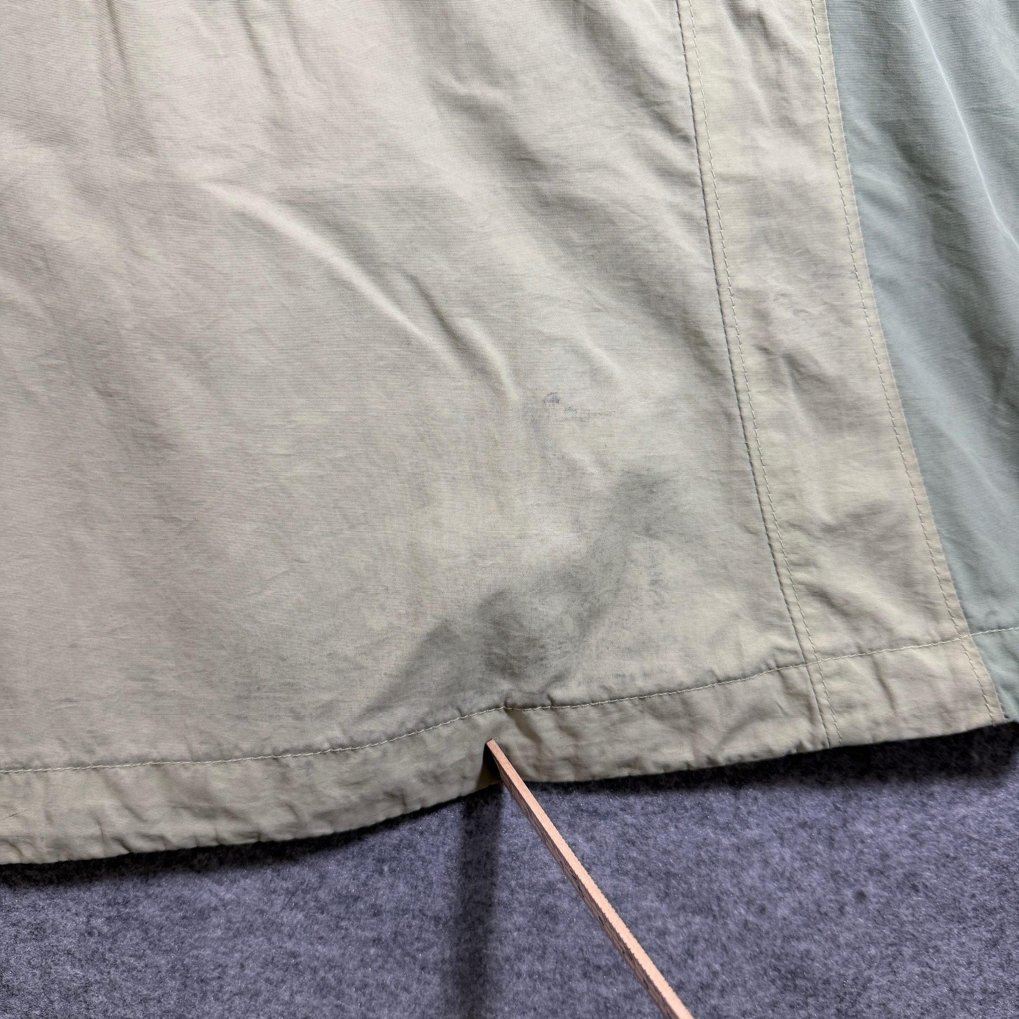 Vintage Columbia Interchange Rain Jacket Womens M Sage Green Waterproof Shell thumbnail 20