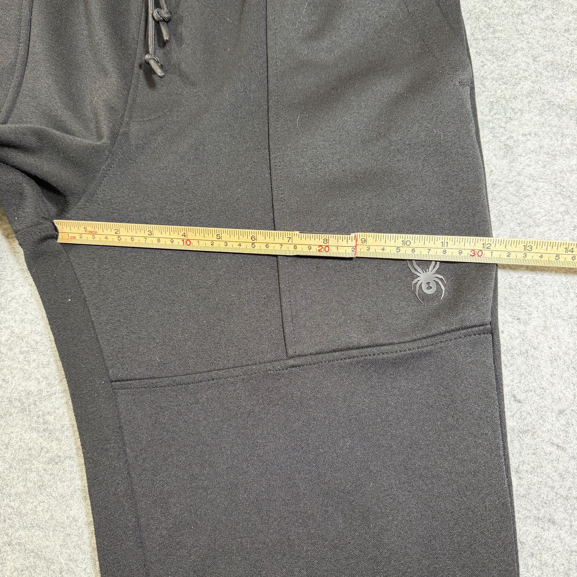 Spyder Joggers Mens L Black Tapered Athletic Training Sweatpants Drawstring thumbnail 10