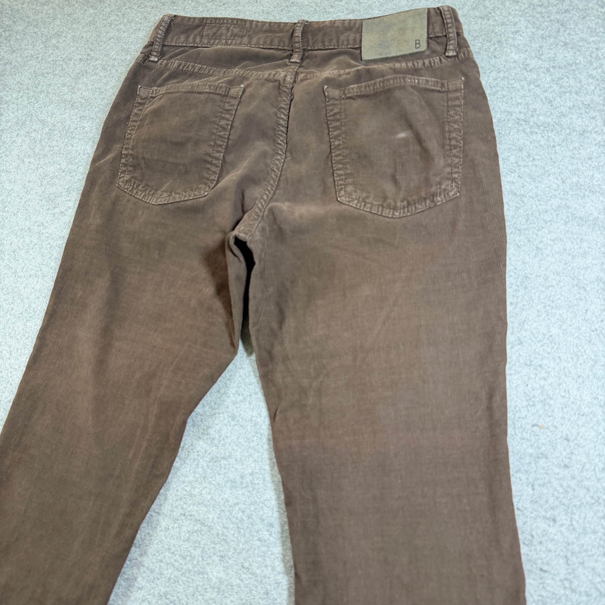 Bonobos Corduroy Pants Mens 30x34 Brown Straight Leg Five Pocket Cotton Stretch thumbnail 4
