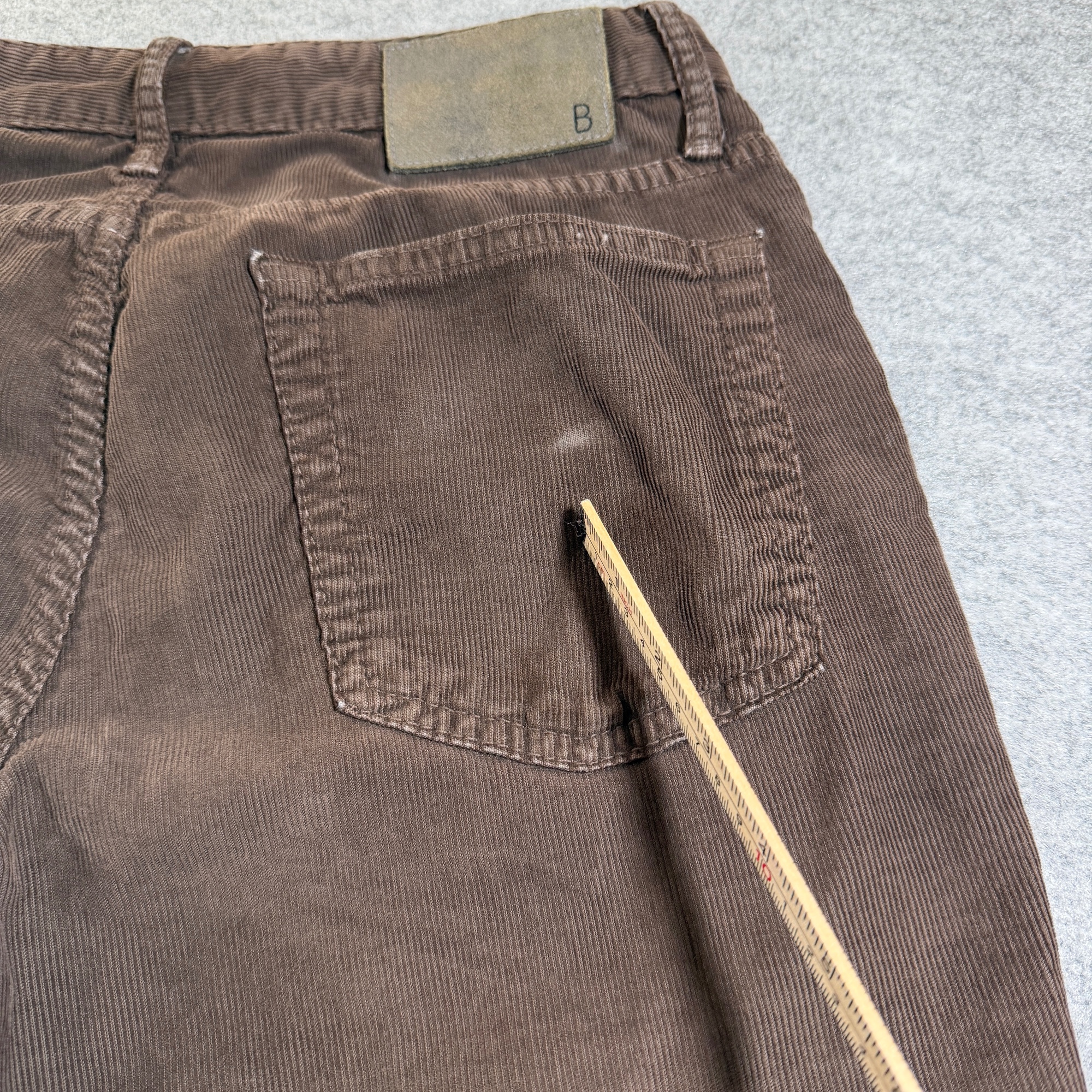 Bonobos Corduroy Pants Mens 30x34 Brown Straight Leg Five Pocket Cotton Stretch thumbnail 5