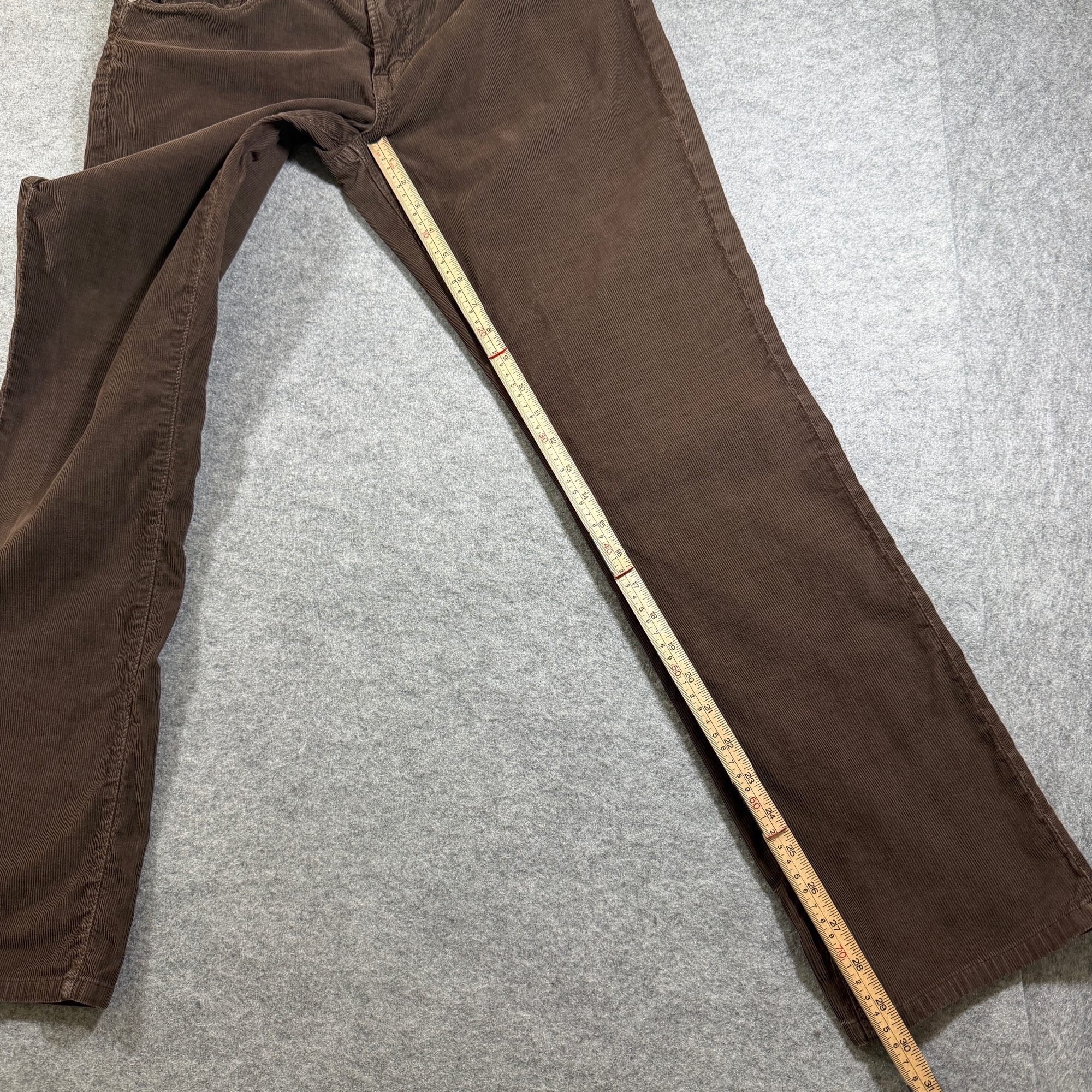 Bonobos Corduroy Pants Mens 30x34 Brown Straight Leg Five Pocket Cotton Stretch thumbnail 6