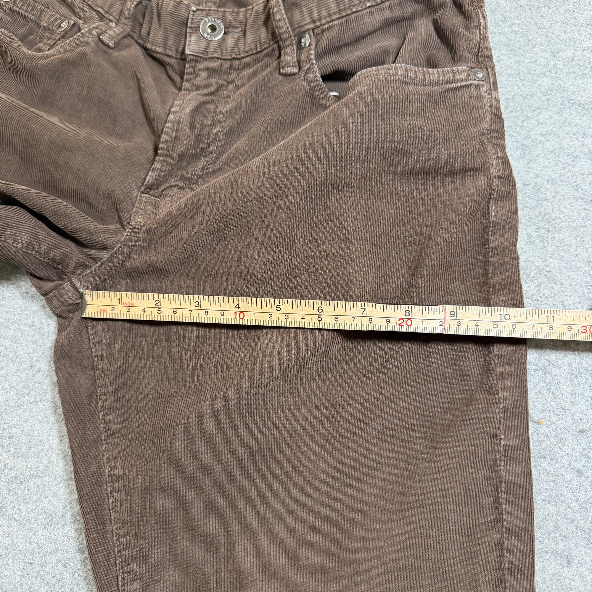Bonobos Corduroy Pants Mens 30x34 Brown Straight Leg Five Pocket Cotton Stretch thumbnail 10