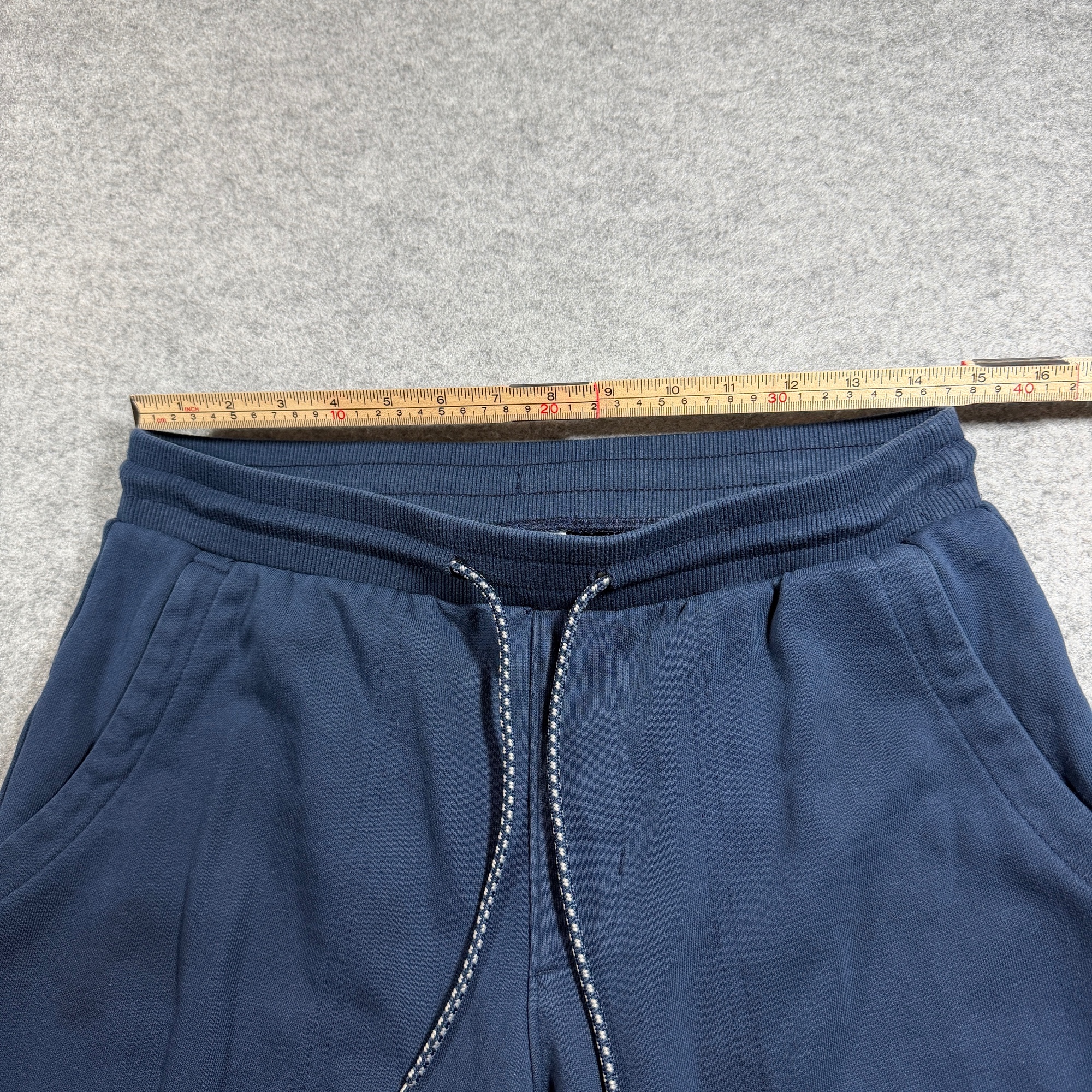 Columbia Joggers Mens M Navy Blue Drawstring Elastic Waist Cotton Sweatpants thumbnail 4