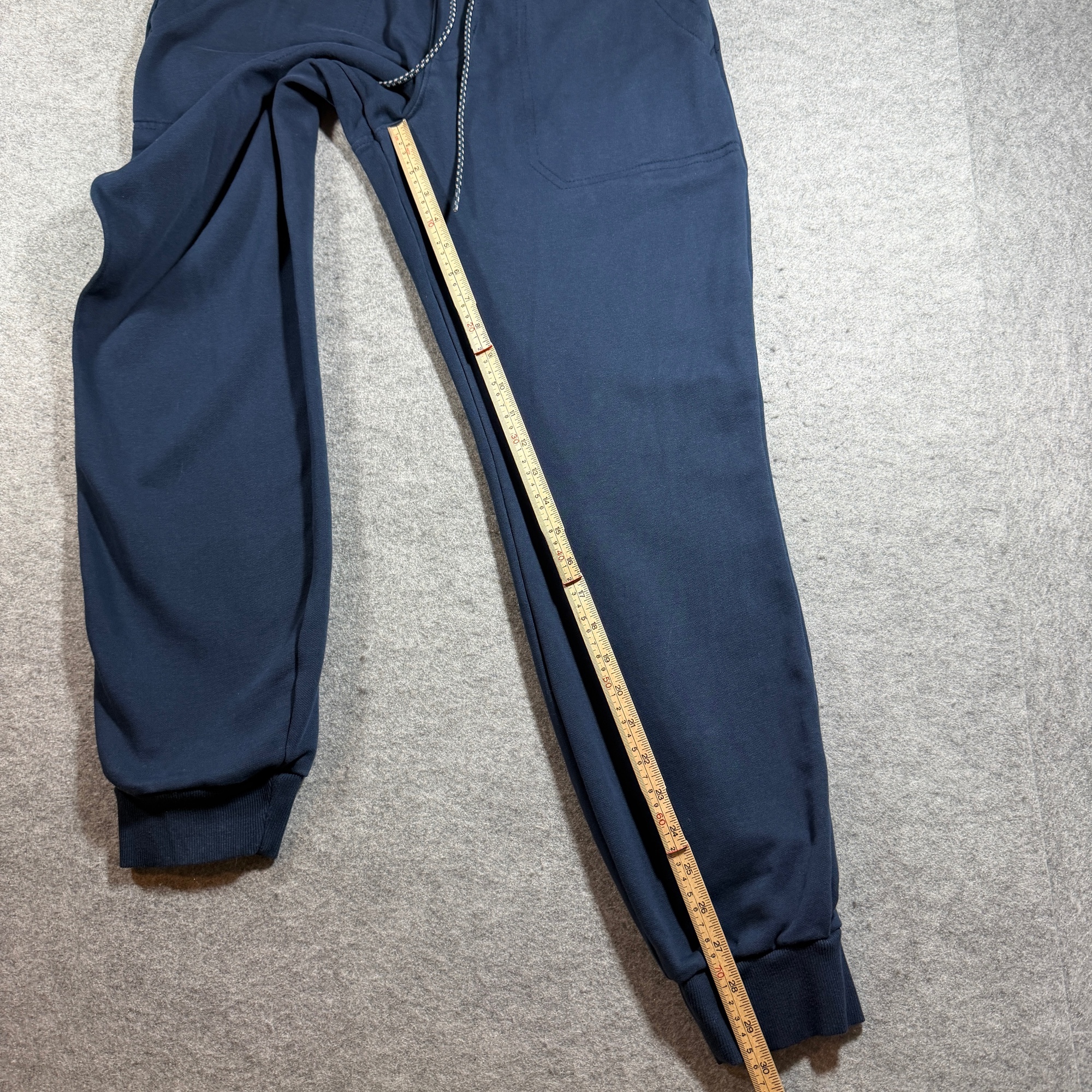 Columbia Joggers Mens M Navy Blue Drawstring Elastic Waist Cotton Sweatpants thumbnail 5