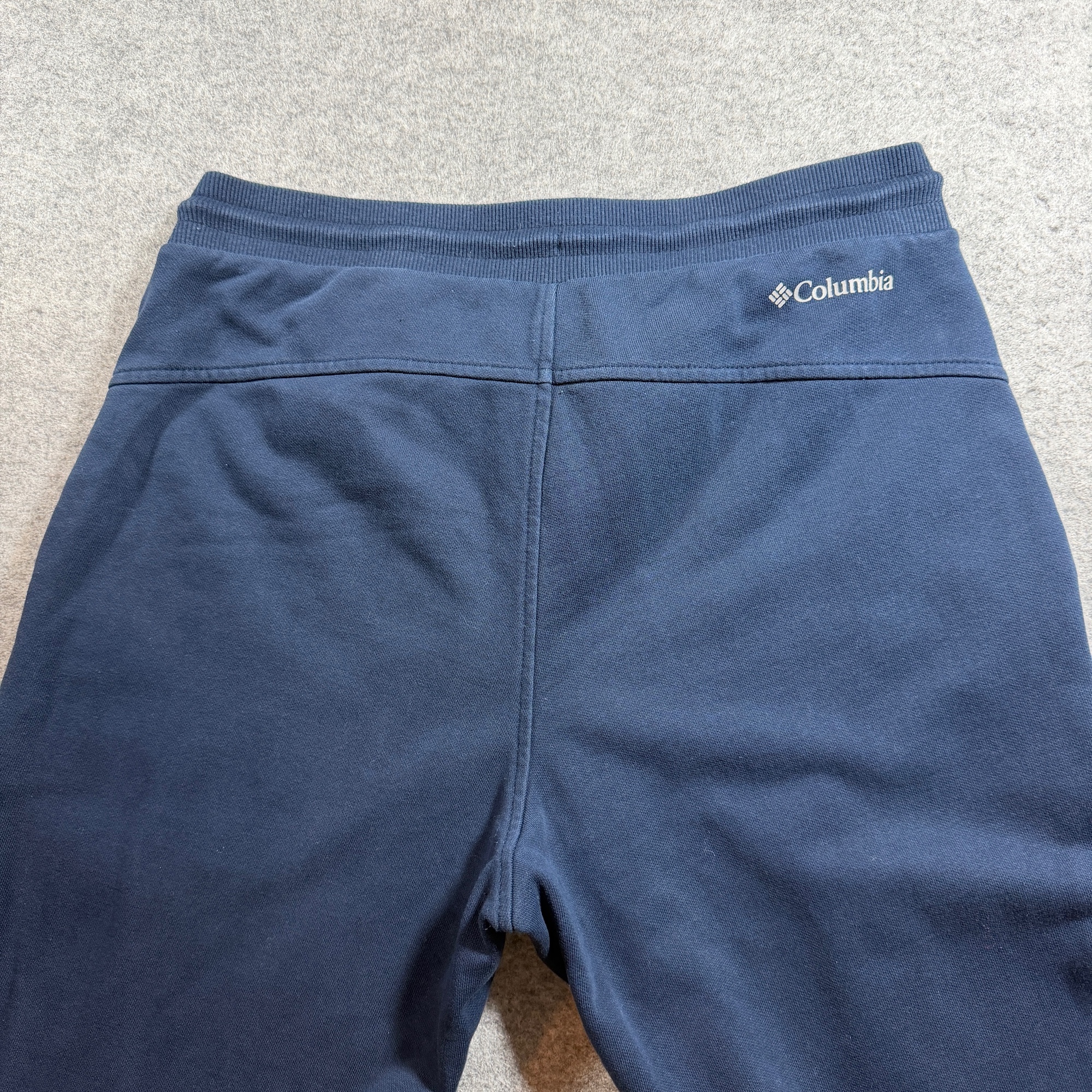 Columbia Joggers Mens M Navy Blue Drawstring Elastic Waist Cotton Sweatpants thumbnail 8