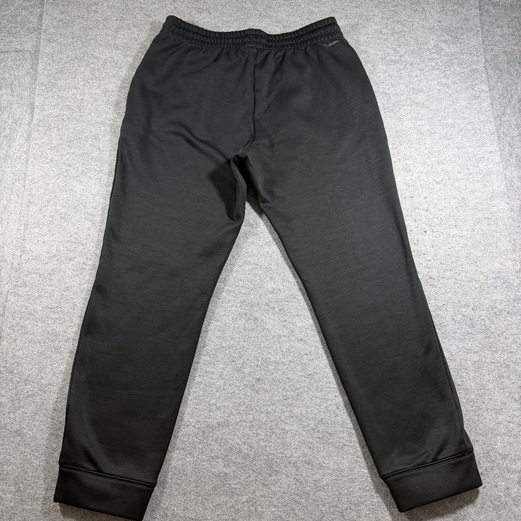 Adidas Fleece ClimaWarm Sweatpants Mens M Gray Jogger Tapered Cuffed Drawstring thumbnail 2