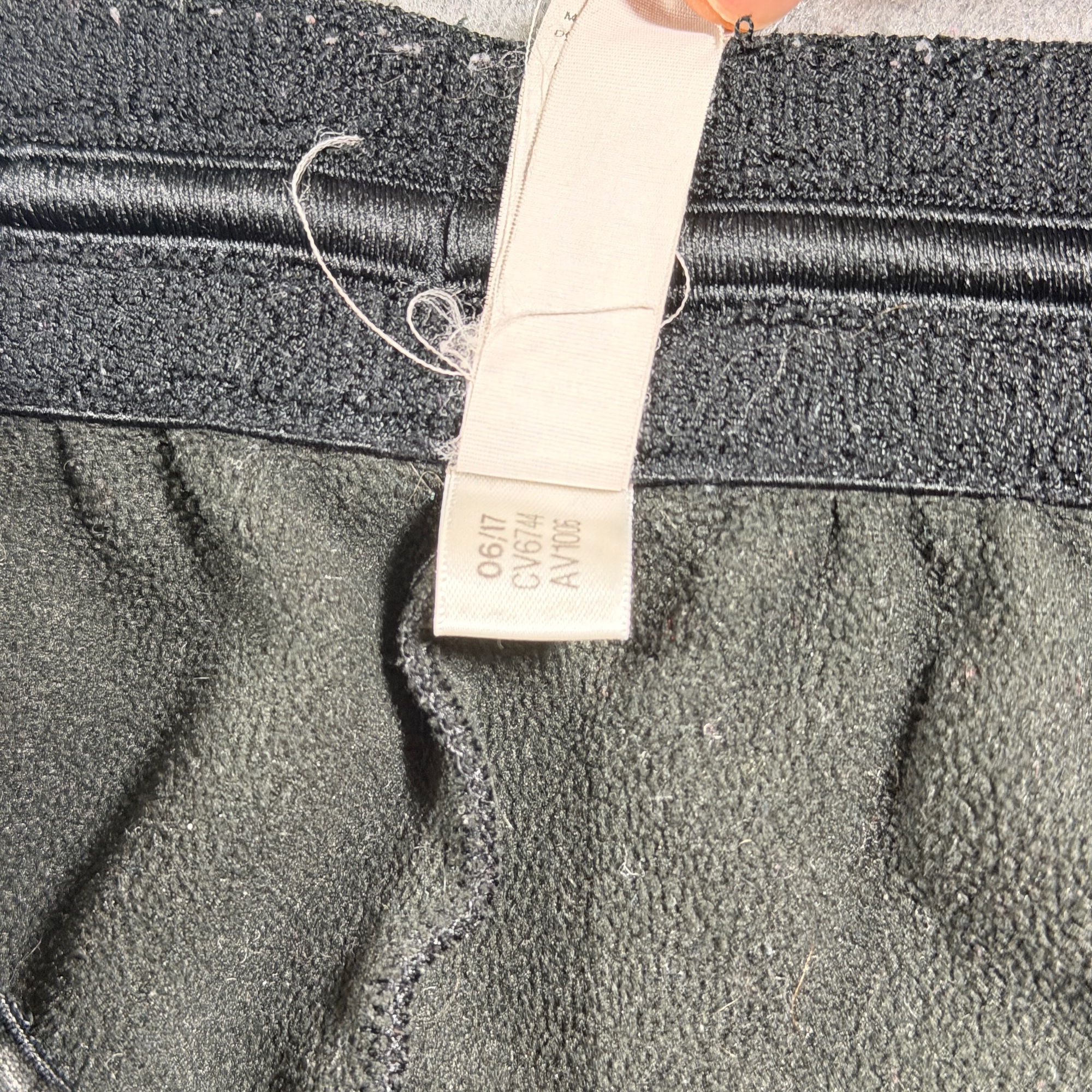 Adidas Fleece ClimaWarm Sweatpants Mens M Gray Jogger Tapered Cuffed Drawstring thumbnail 11