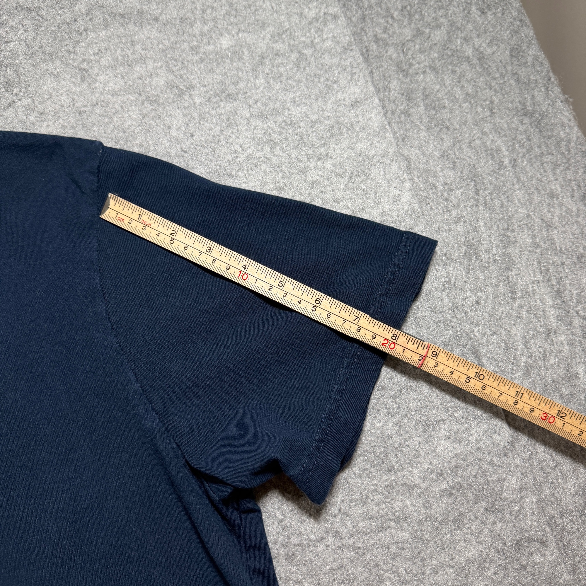 American Eagle Super Soft Tee Mens L Navy Blue Crew Neck Graphic Cotton thumbnail 7