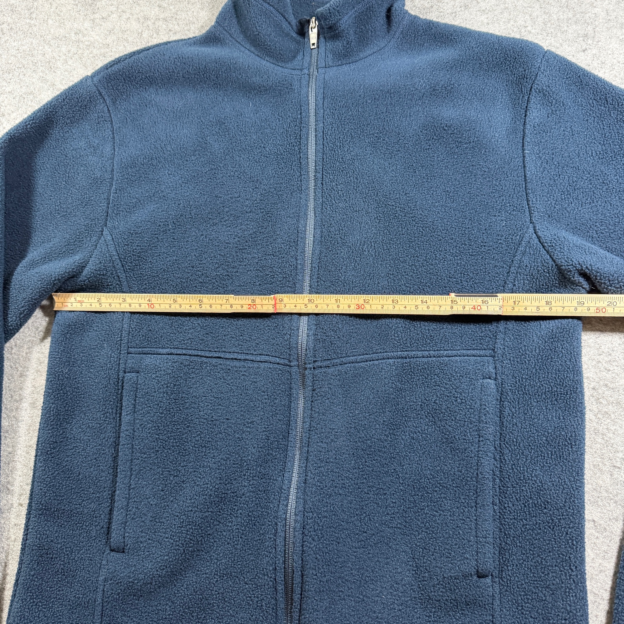 REI Co-op Soft Fleece Jacket Mens S Navy Blue Full Zip Outdoor Hiking Camping thumbnail 6
