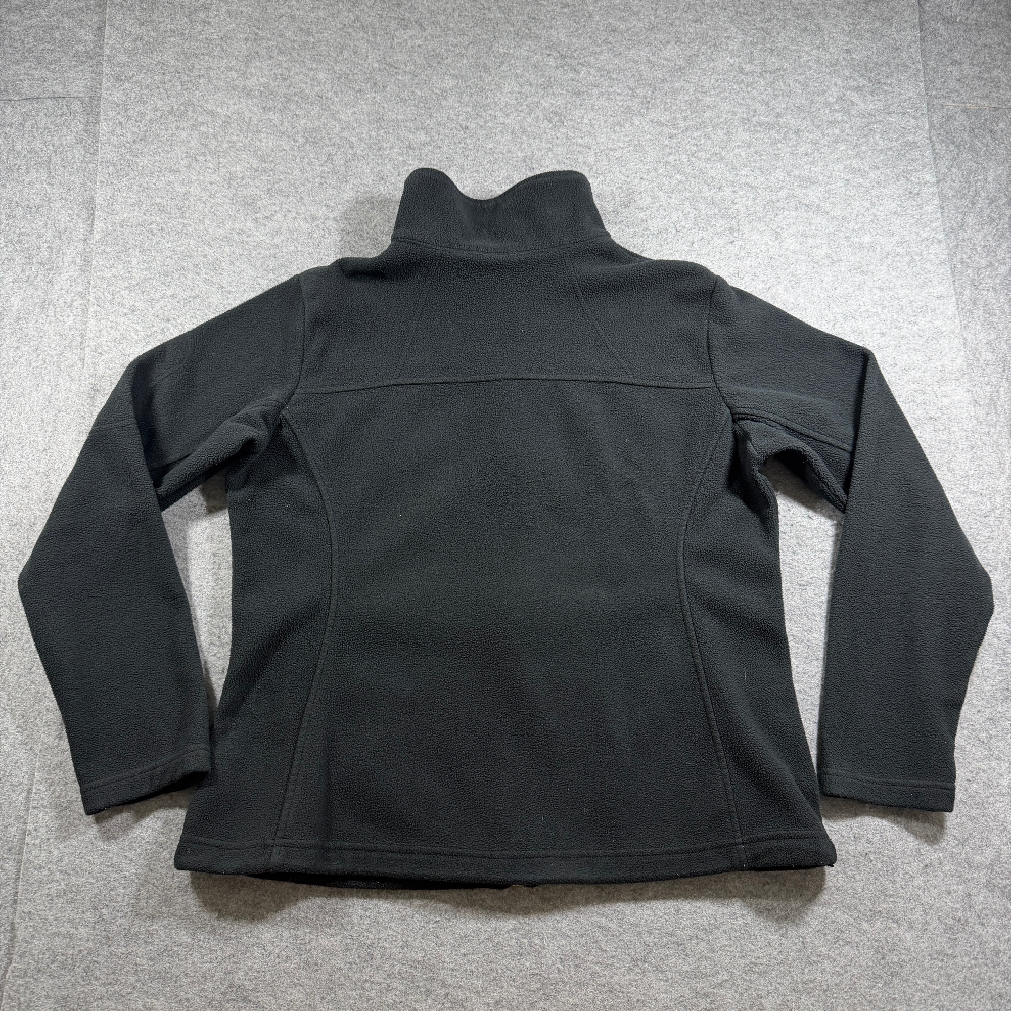 Columbia Benton Springs Full Zip Fleece Jacket Womens XL Black Zip Pockets thumbnail 2