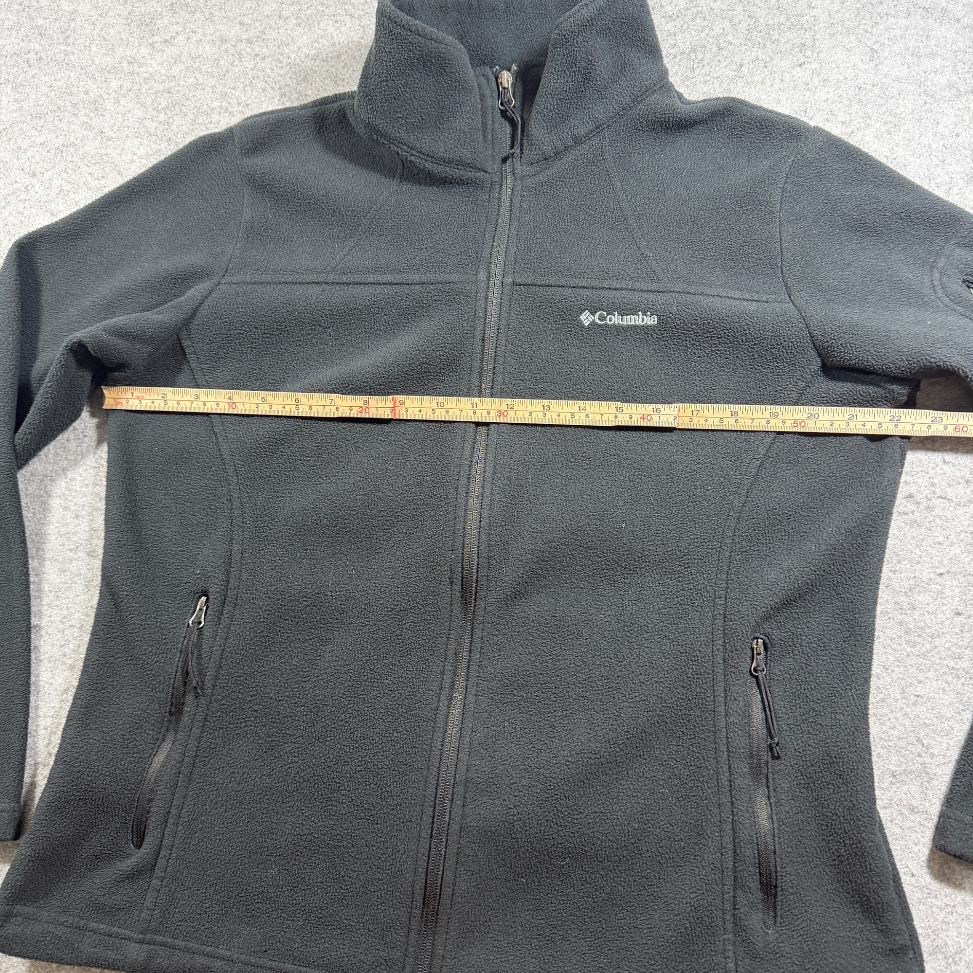 Columbia Benton Springs Full Zip Fleece Jacket Womens XL Black Zip Pockets thumbnail 6