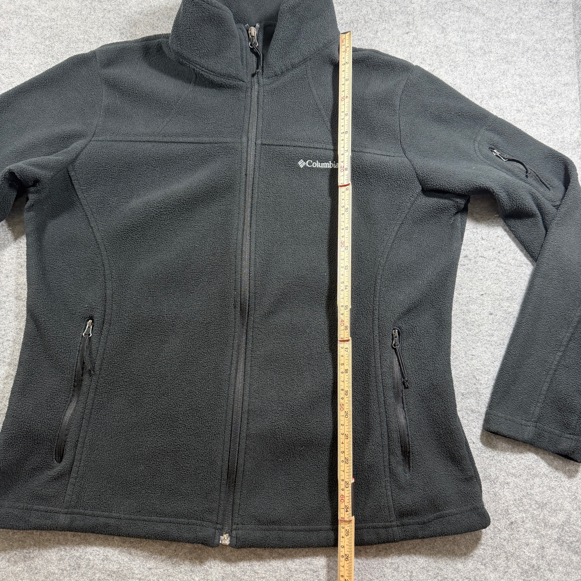 Columbia Benton Springs Full Zip Fleece Jacket Womens XL Black Zip Pockets thumbnail 7