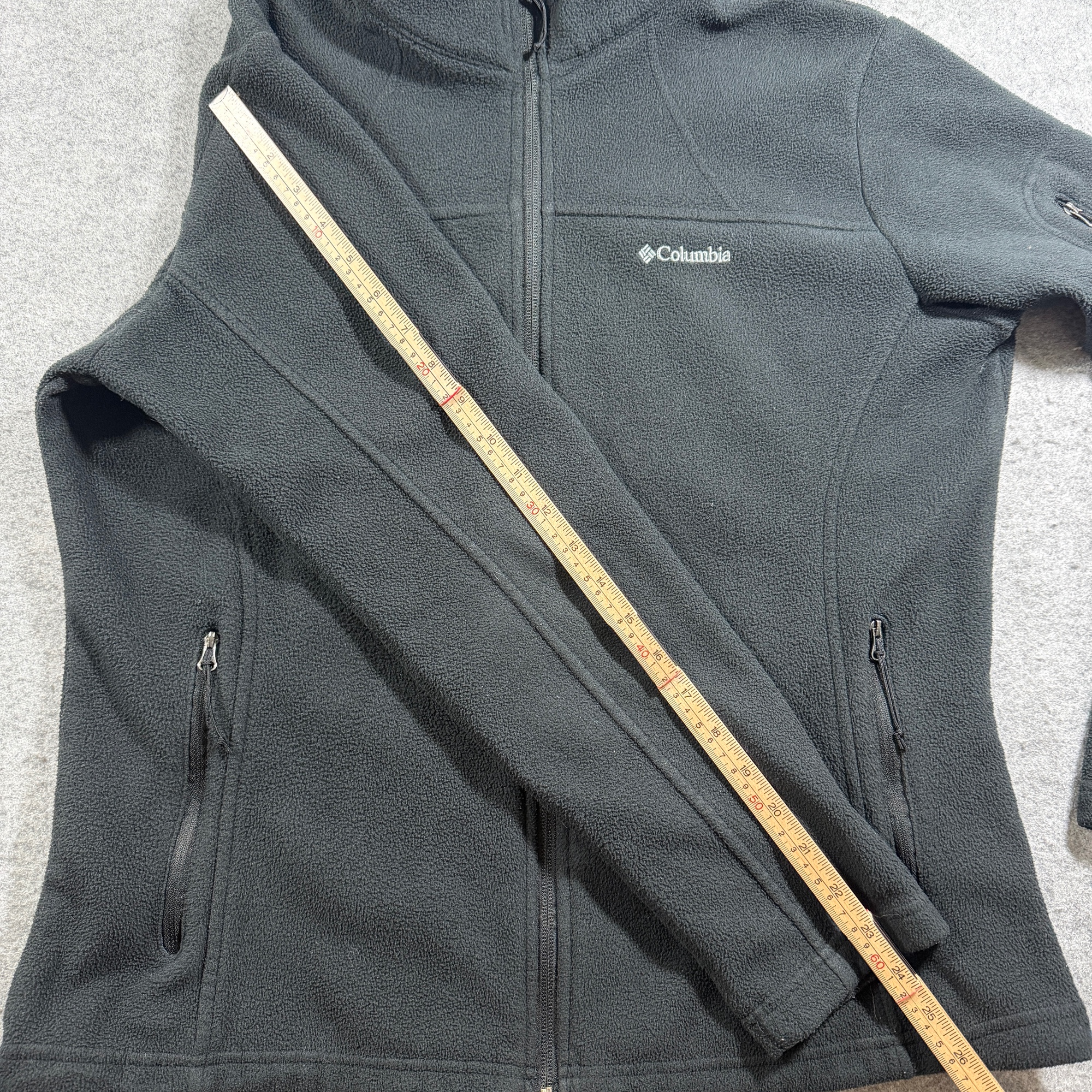 Columbia Benton Springs Full Zip Fleece Jacket Womens XL Black Zip Pockets thumbnail 8