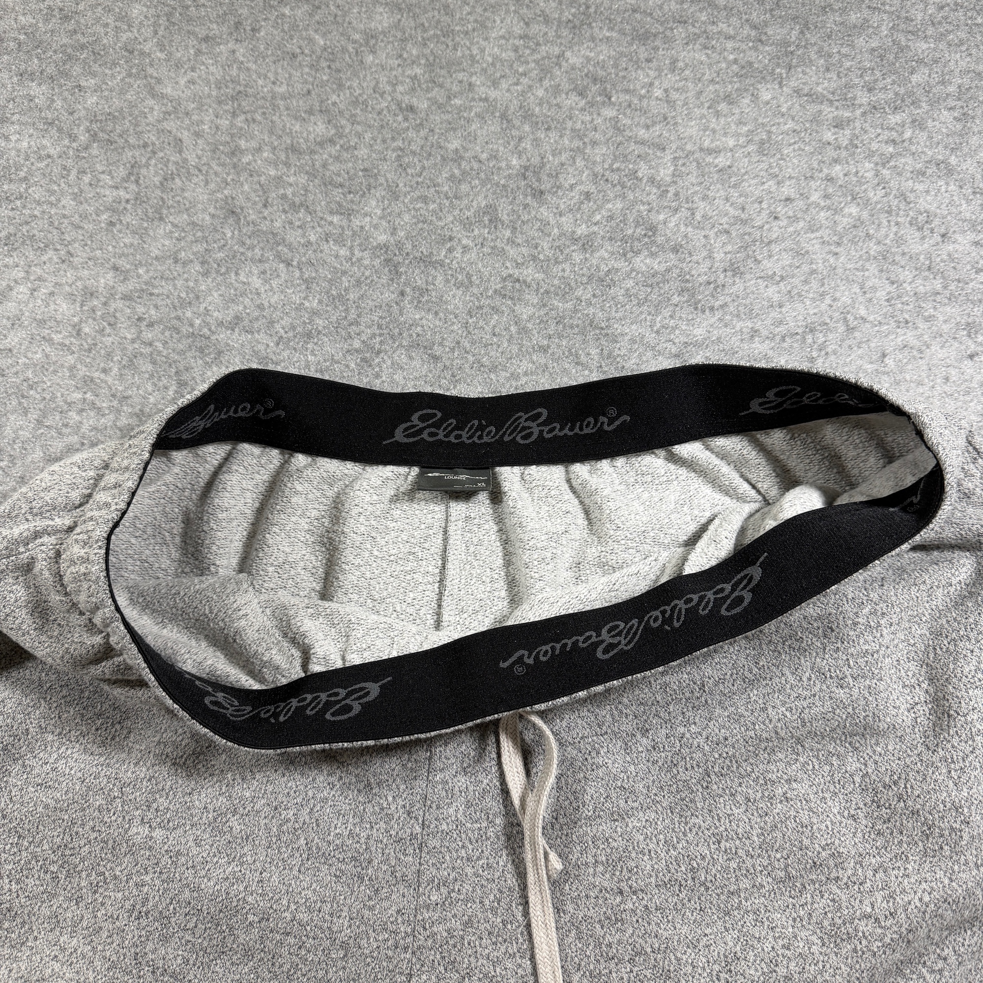 Eddie Bauer Lounge Soft Sweatpants Mens XL Heather Gray Drawstring Elastic Waist thumbnail 3