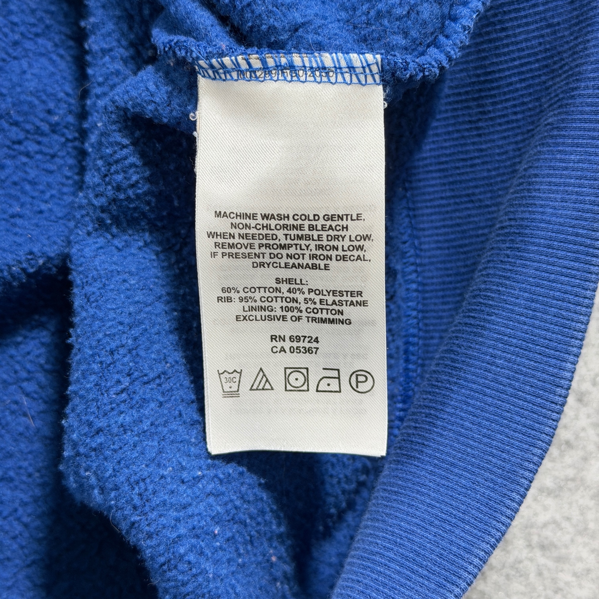 Columbia Hoodie Mens L Blue Navy Colorblock Pullover Drawstaring Pocket Cotton thumbnail 9