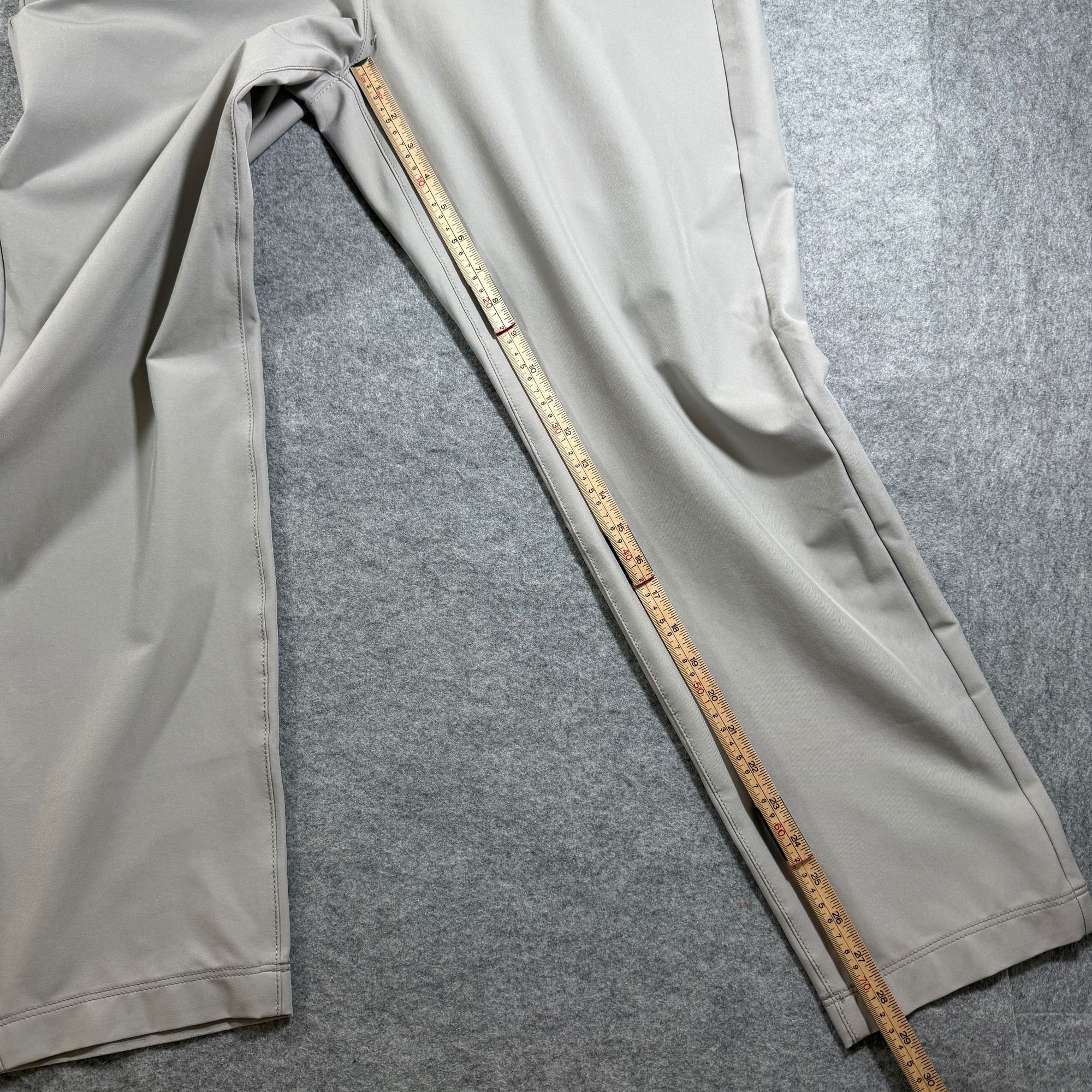 Marc New York Pants Mens 36x30 Khaki Stretch Elastic Waist Relaxed Fit Casual thumbnail 7