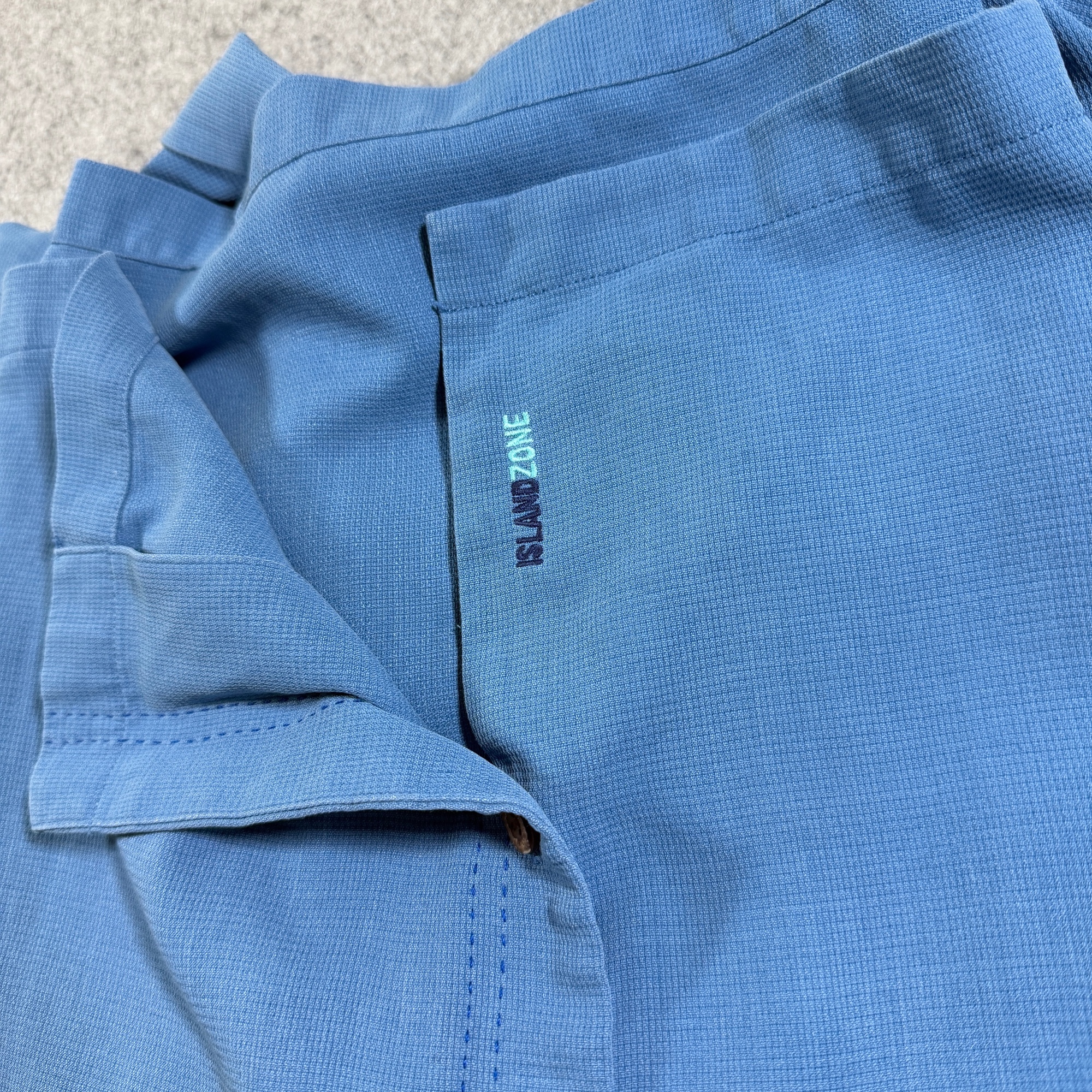 Tommy Bahama Silk Shirt Mens XL Blue Island Zone Short Sleeve Button Up Beach thumbnail 9