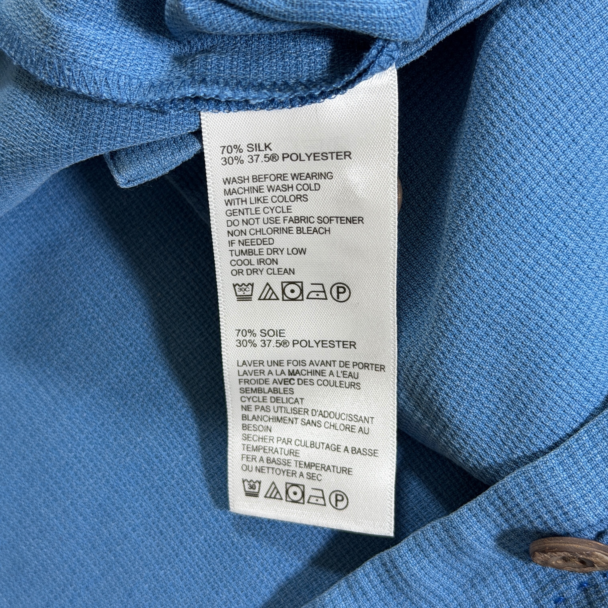 Tommy Bahama Silk Shirt Mens XL Blue Island Zone Short Sleeve Button Up Beach thumbnail 11