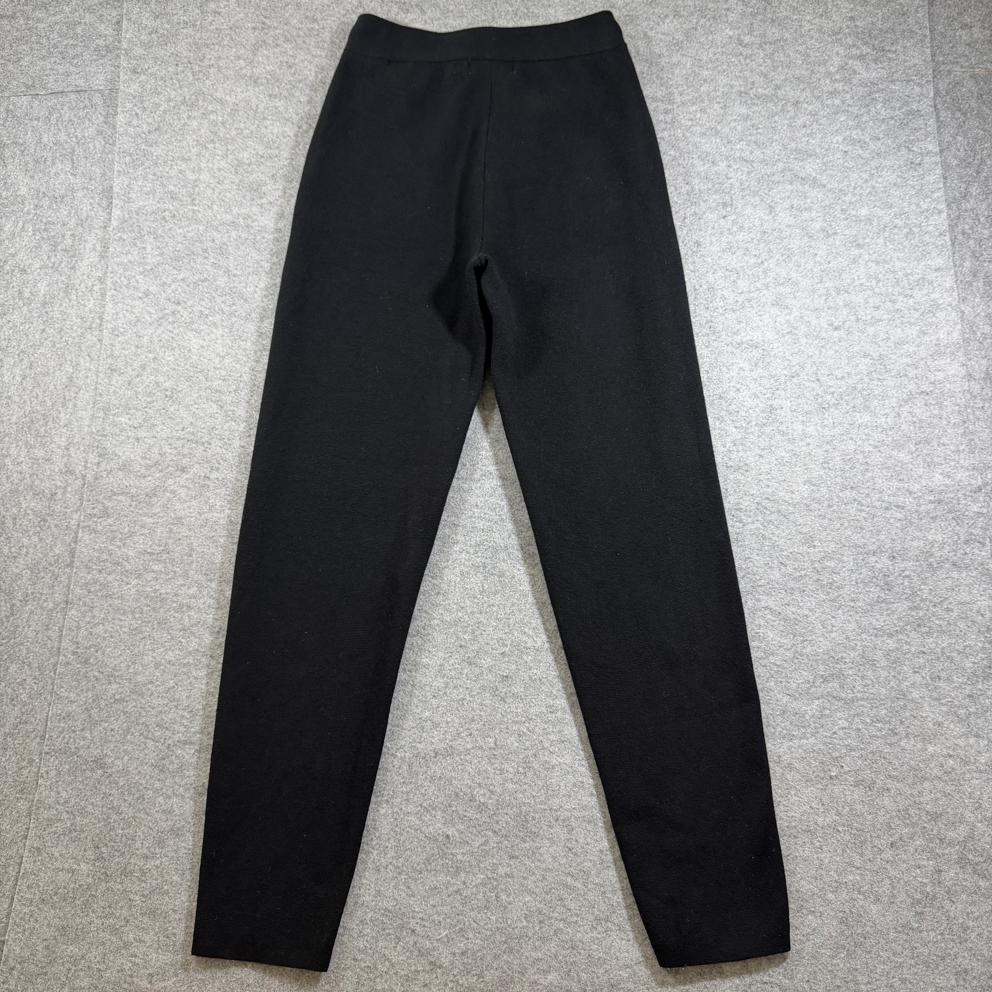 Banana Republic Knit Jogger Pants Womens XXS Black Drawstring Stretch Lounge thumbnail 2