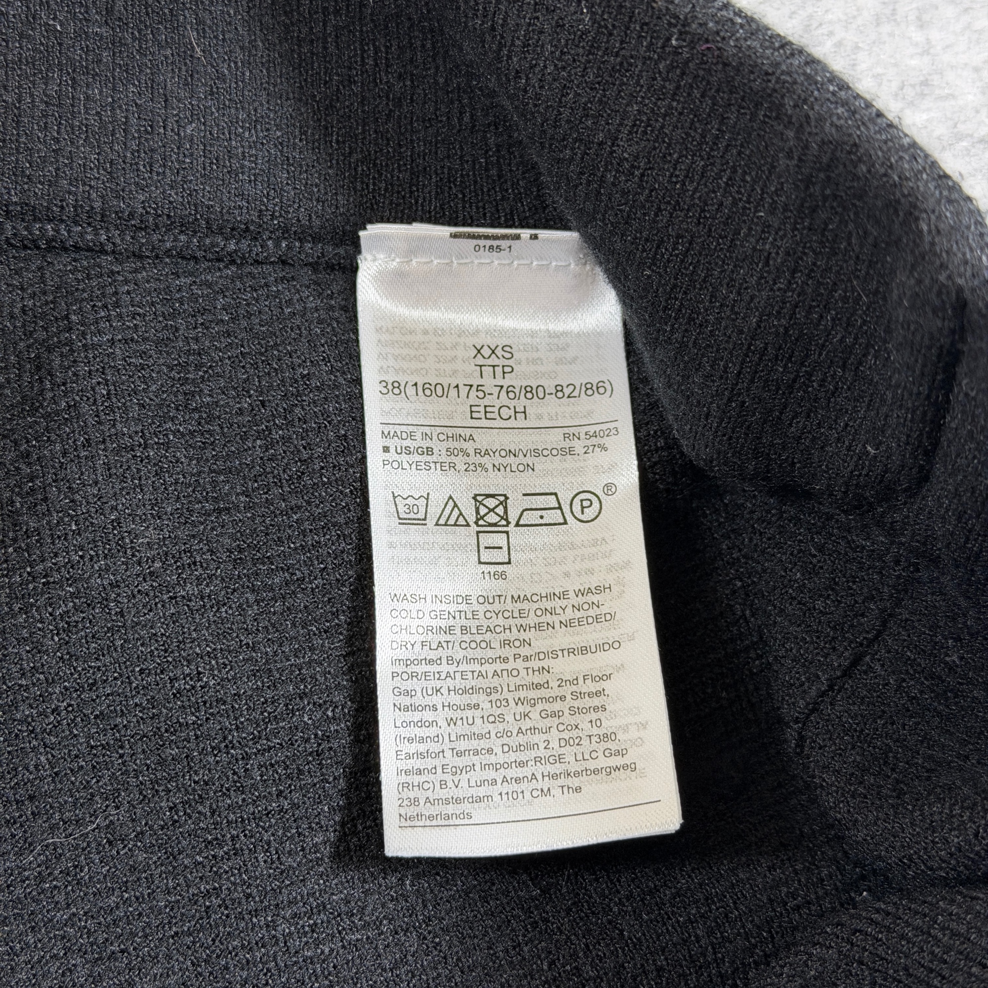 Banana Republic Knit Jogger Pants Womens XXS Black Drawstring Stretch Lounge thumbnail 9