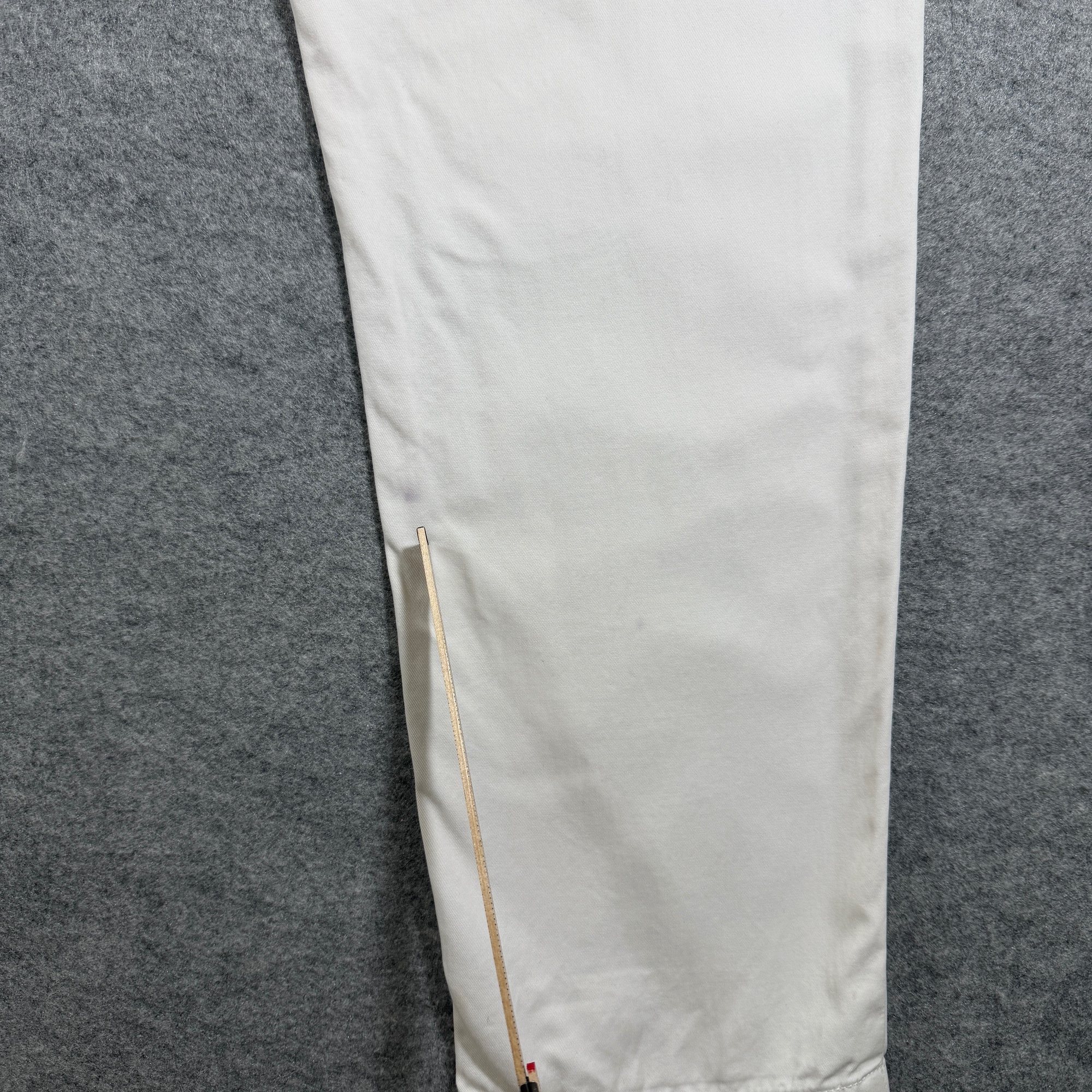 Polo Ralph Lauren Classic Fit Chino Pants Womens 10 White Cotton Straight Leg thumbnail 5