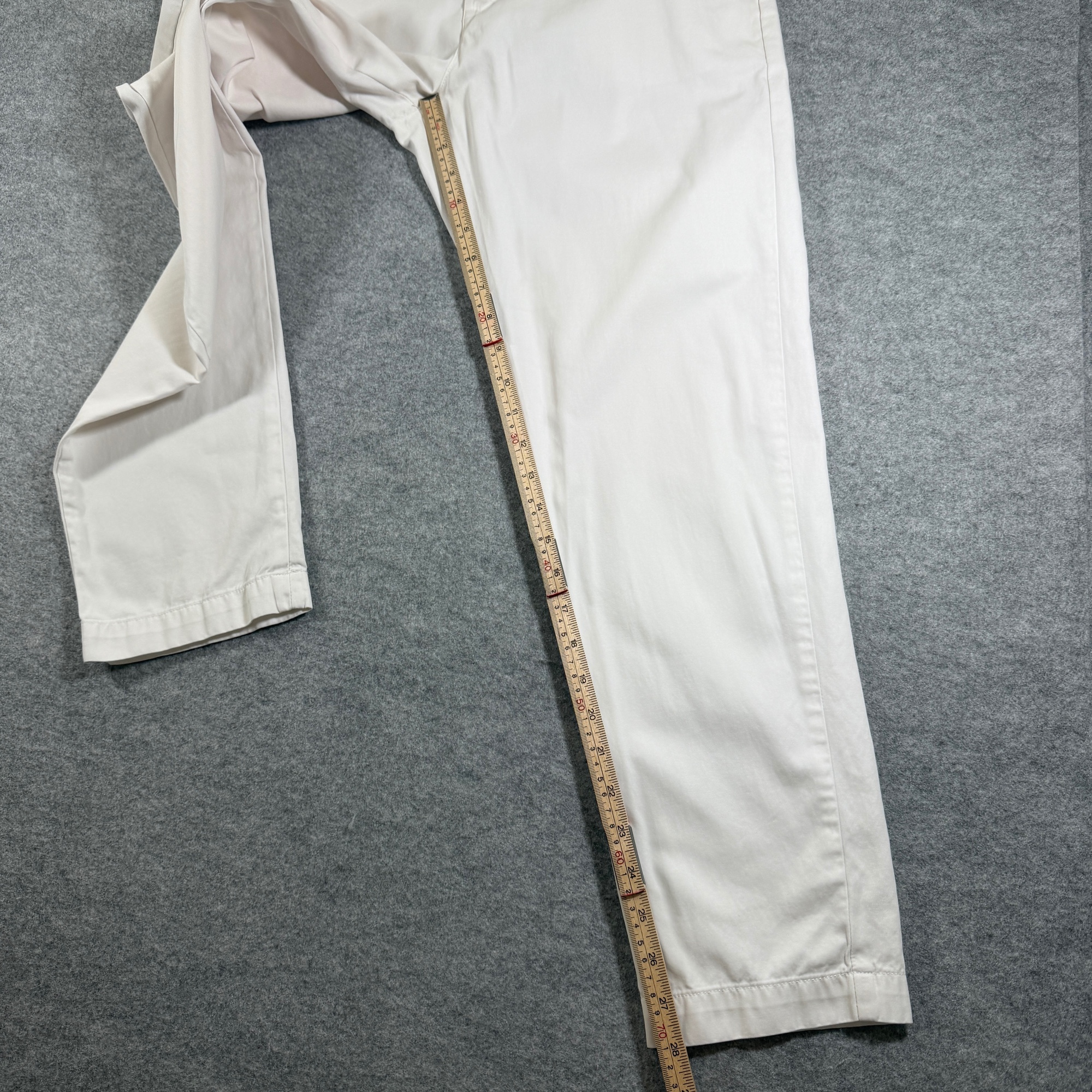 Polo Ralph Lauren Classic Fit Chino Pants Womens 10 White Cotton Straight Leg thumbnail 7