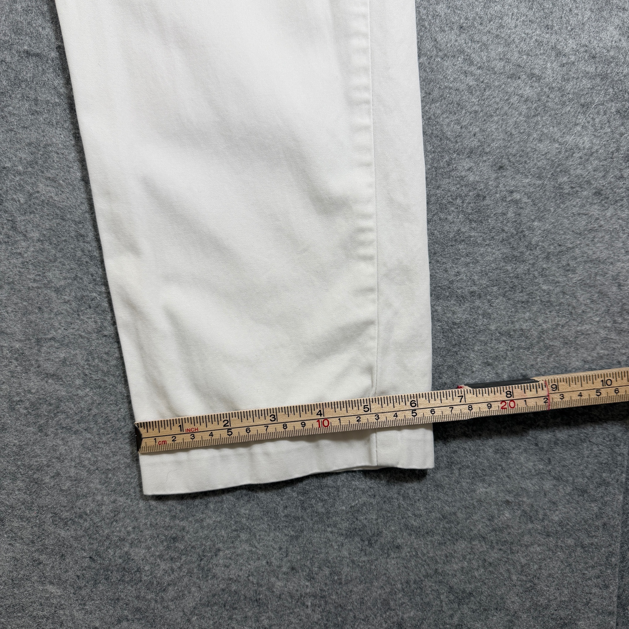 Polo Ralph Lauren Classic Fit Chino Pants Womens 10 White Cotton Straight Leg thumbnail 11