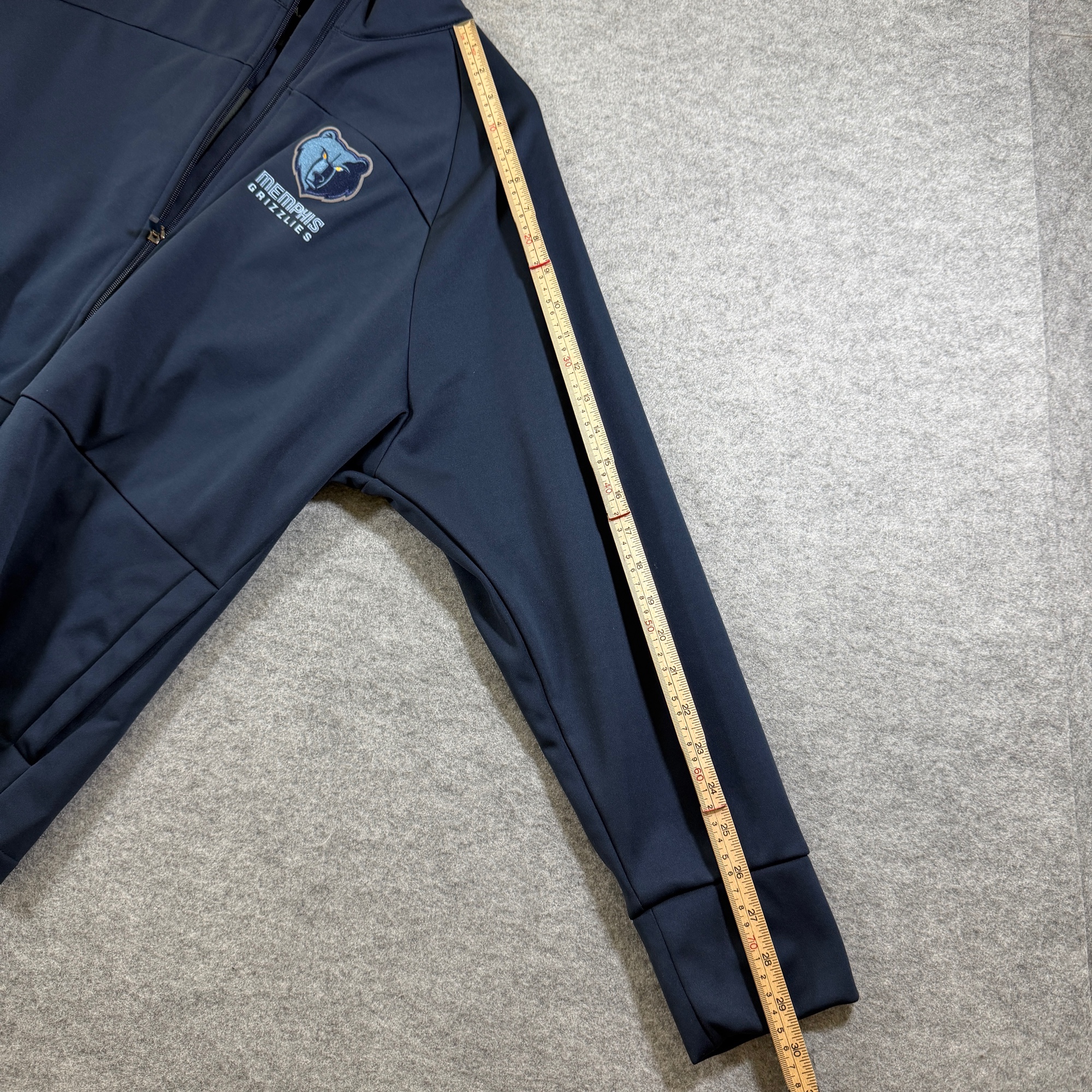 Antigua Memphis Grizzlies Full Zip Jacket Womens 3XL Navy NBA Embroidered Logo thumbnail 8
